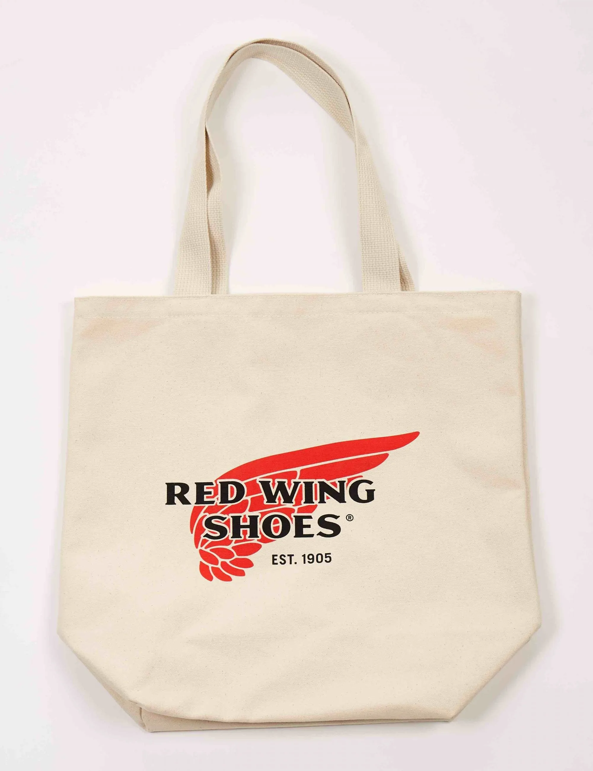 95069 Canvas Logo Tote Bag - White