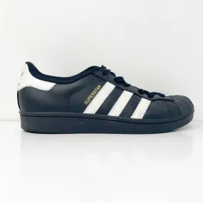 Adidas Boys Superstar B23642 Black Casual Shoes Sneakers Size 6.5