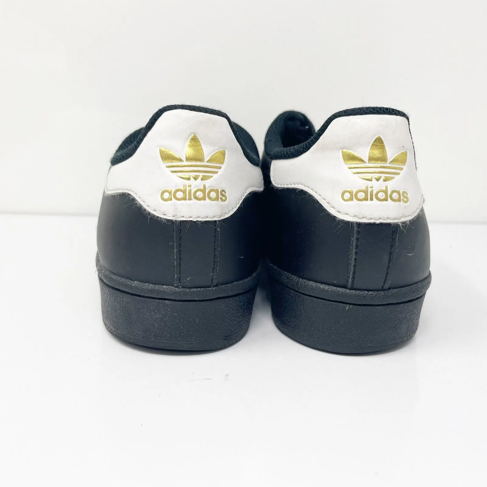 Adidas Boys Superstar B23642 Black Casual Shoes Sneakers Size 6.5