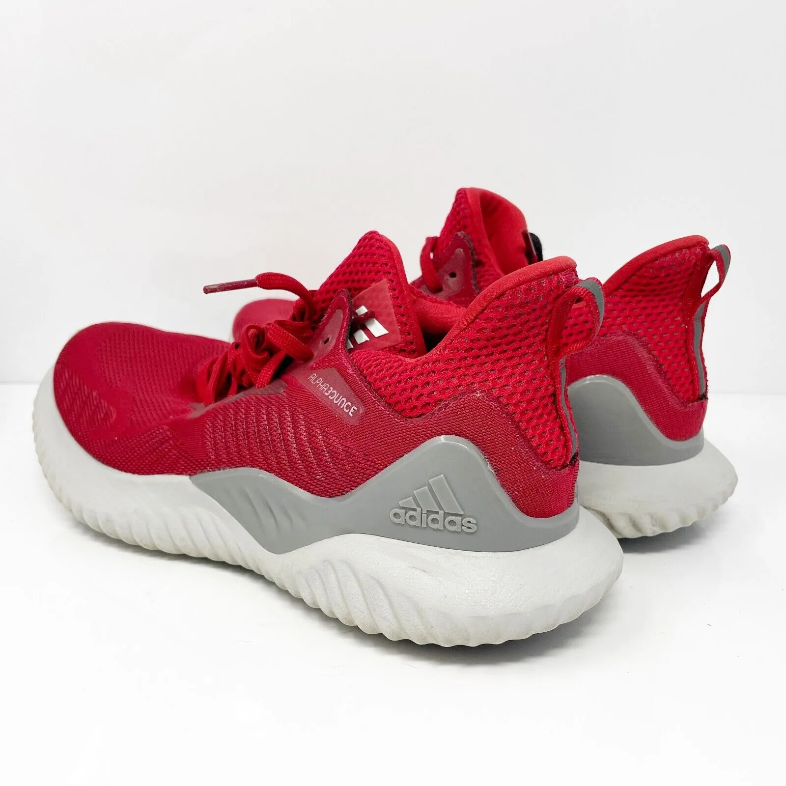 Adidas Mens Alphabounce Beyond B37226 Red Running Shoes Sneakers Size 7.5