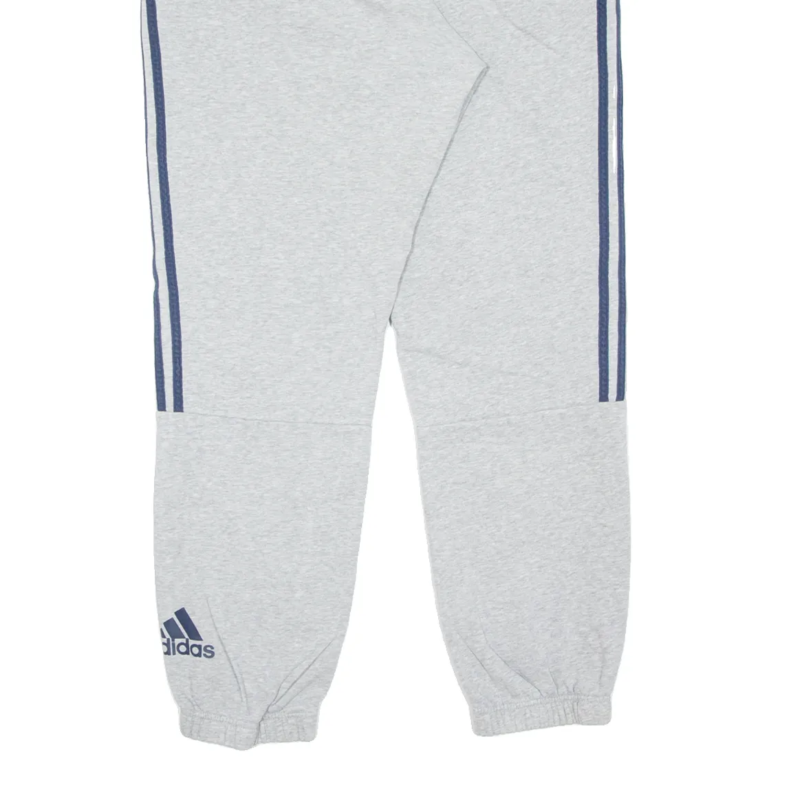 ADIDAS Mens Joggers Grey Tapered XL W30 L29