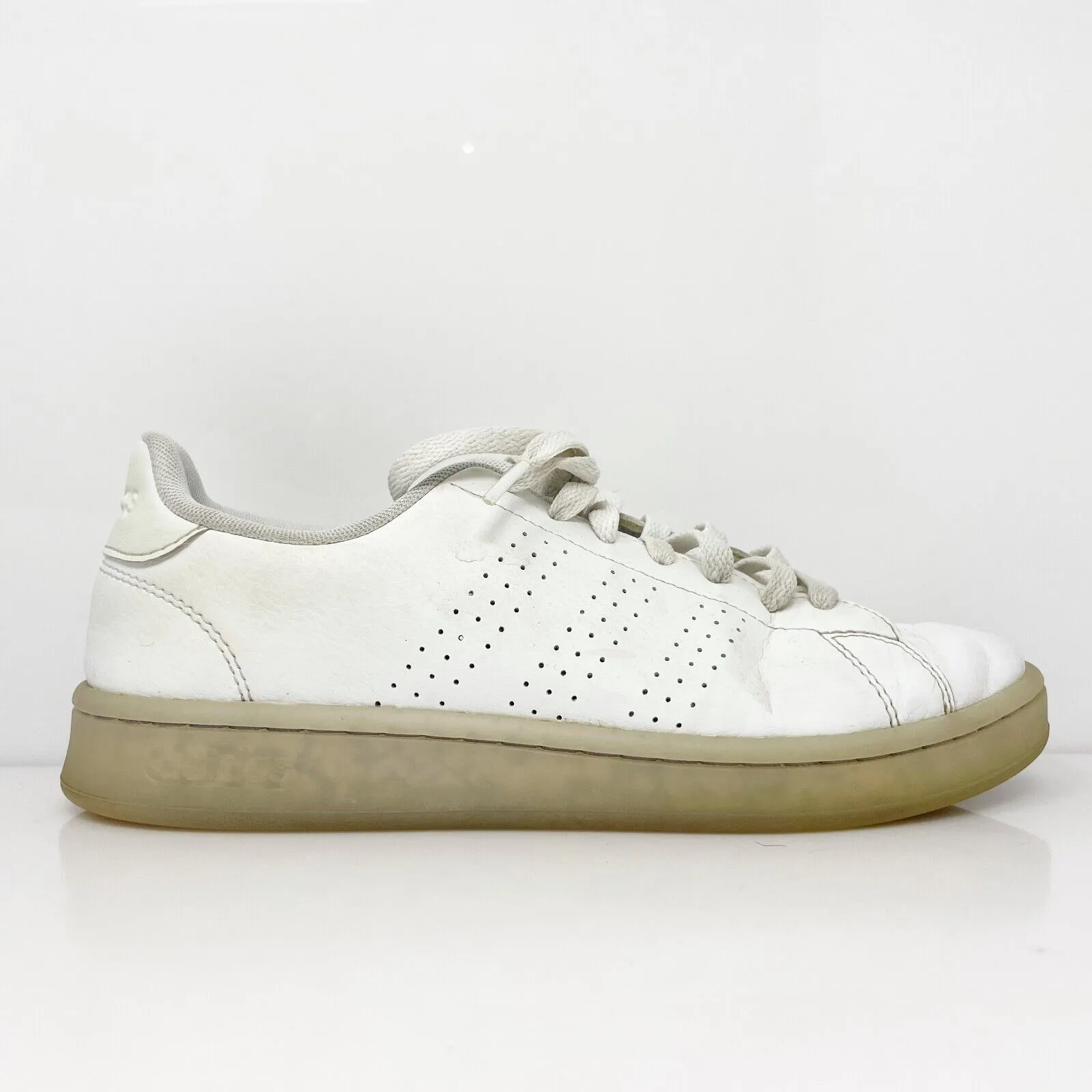 Adidas Womens Advantage GZ8133 White Casual Shoes Sneakers Size 7