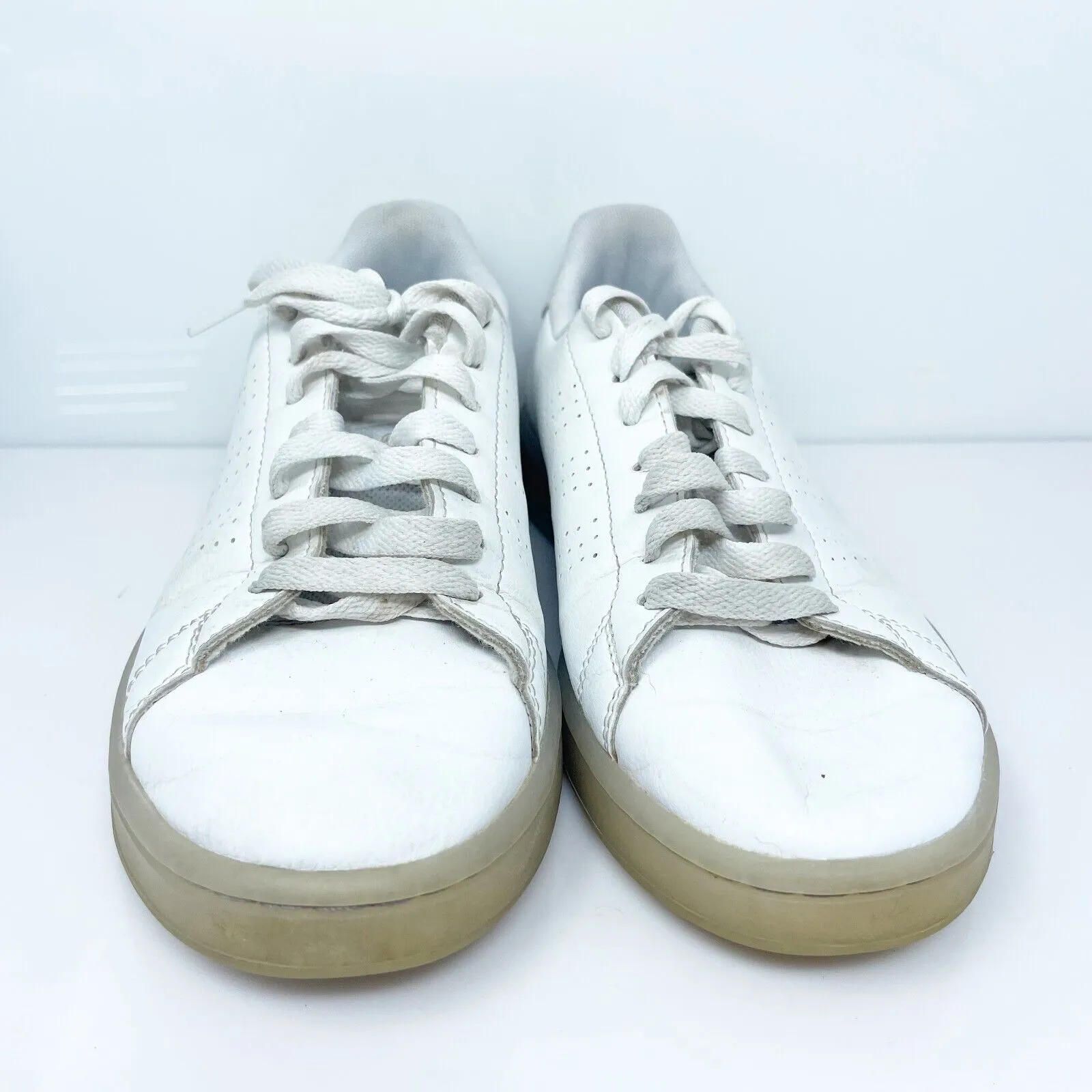 Adidas Womens Advantage GZ8133 White Casual Shoes Sneakers Size 7