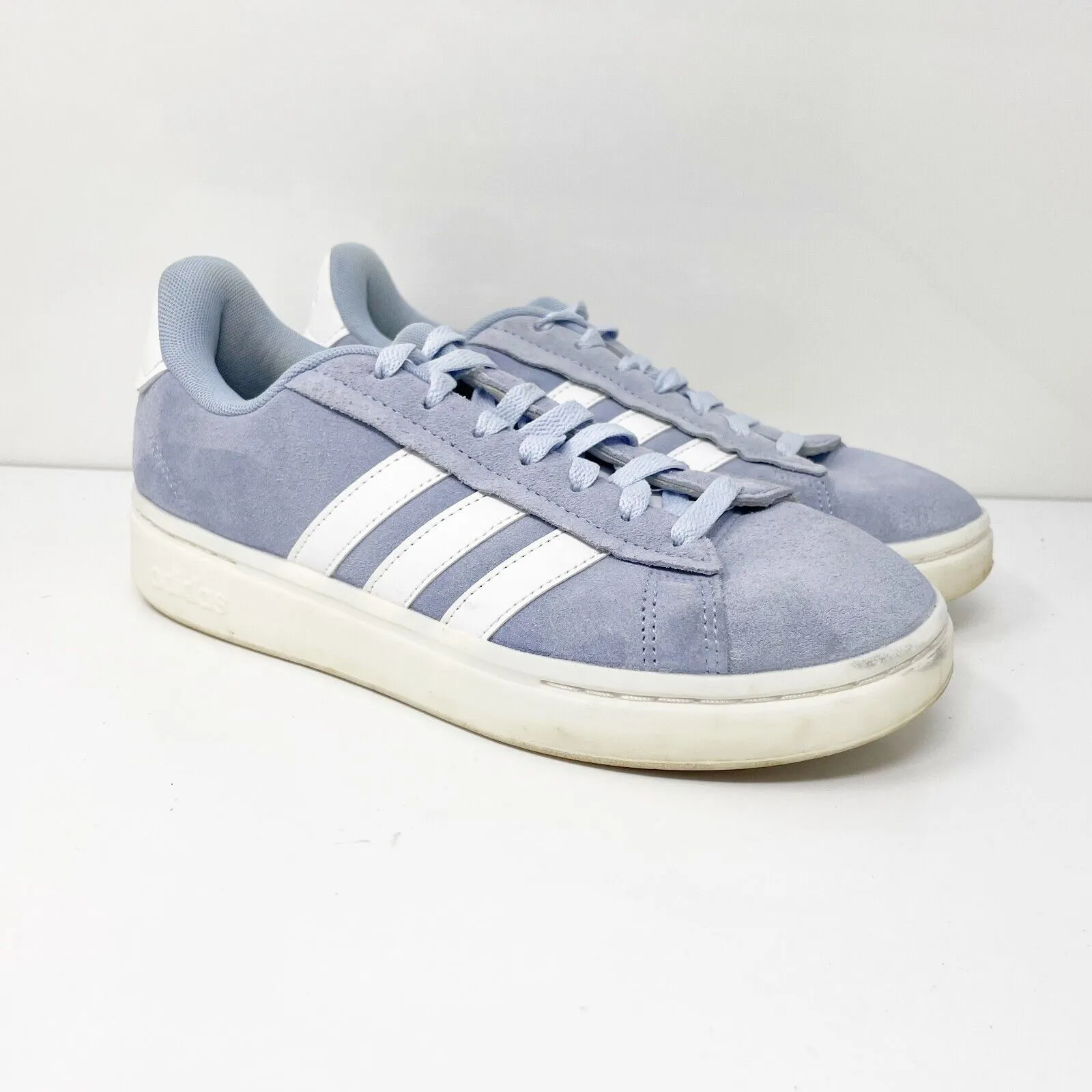 Adidas Womens Grand Court Alpha ID9846 Blue Casual Shoes Sneakers Size 7.5