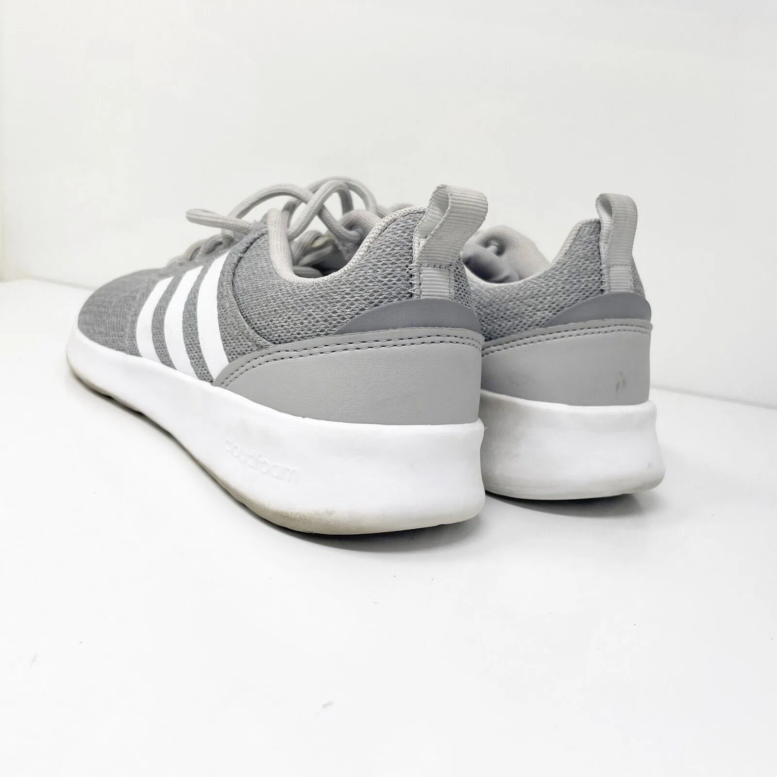 Adidas Womens QT Racer 2.0 FY8312 Gray Running Shoes Sneakers Size 8.5