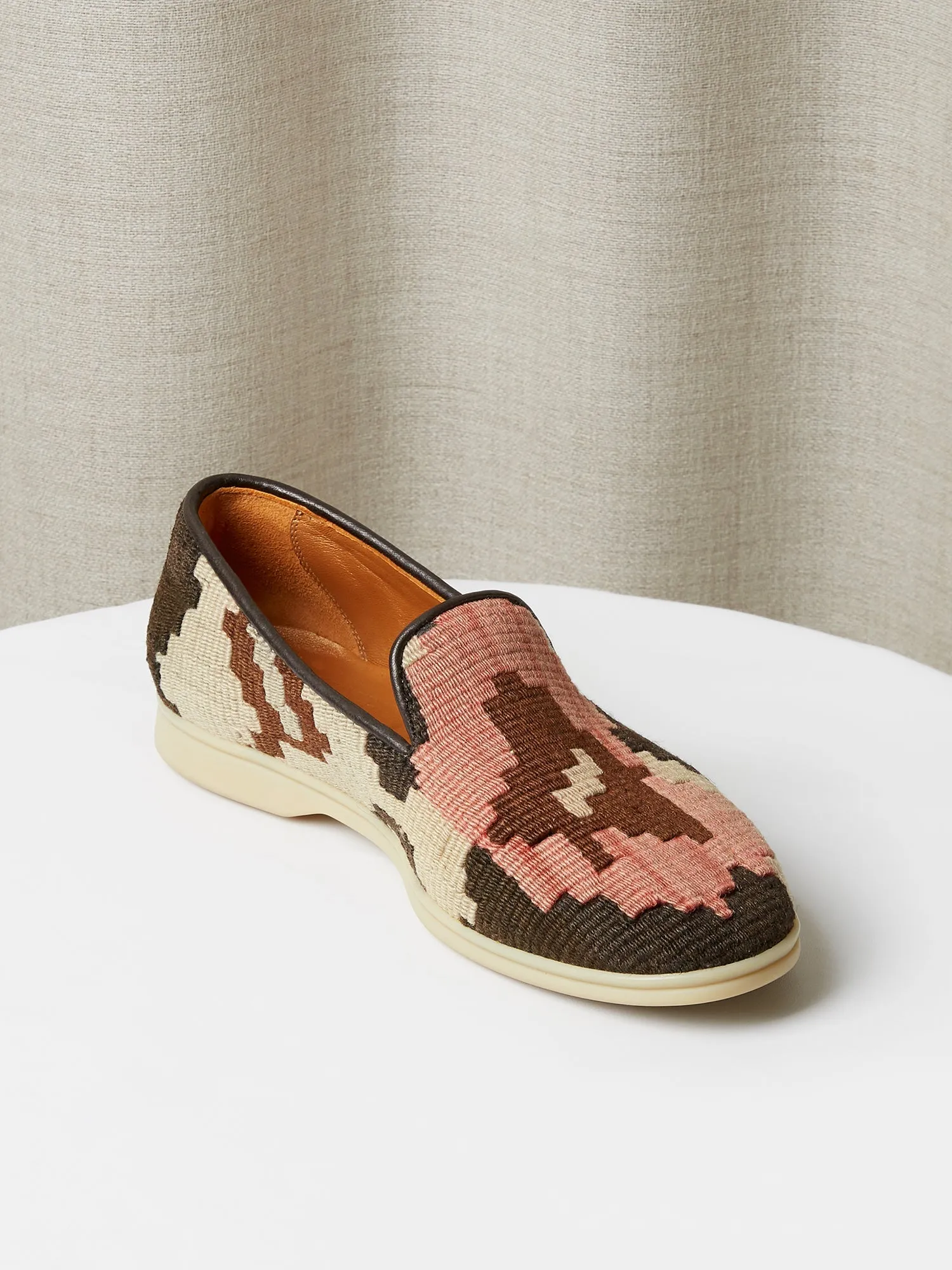 Albert Slippers in Antique Kilim Loafers