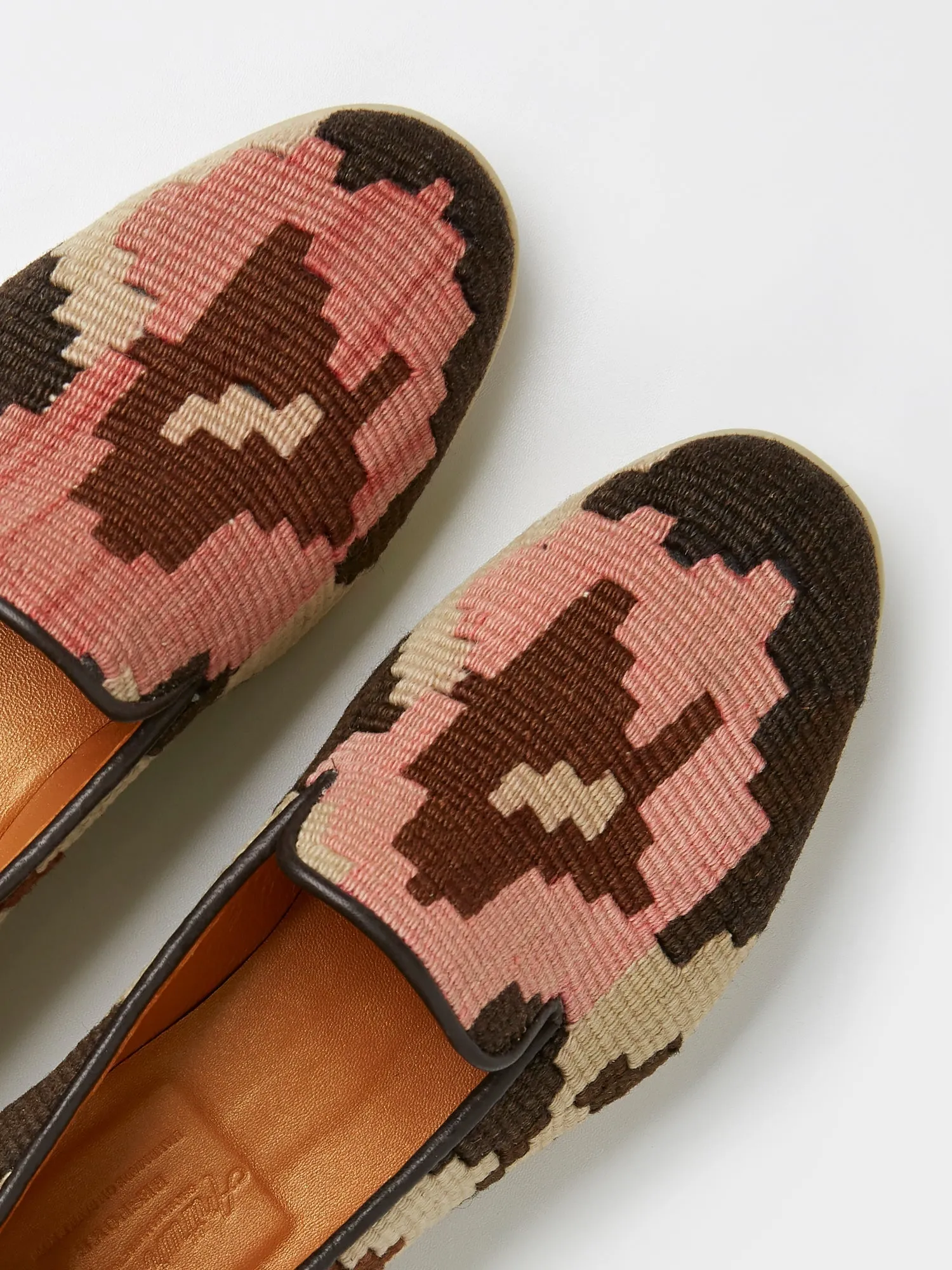 Albert Slippers in Antique Kilim Loafers