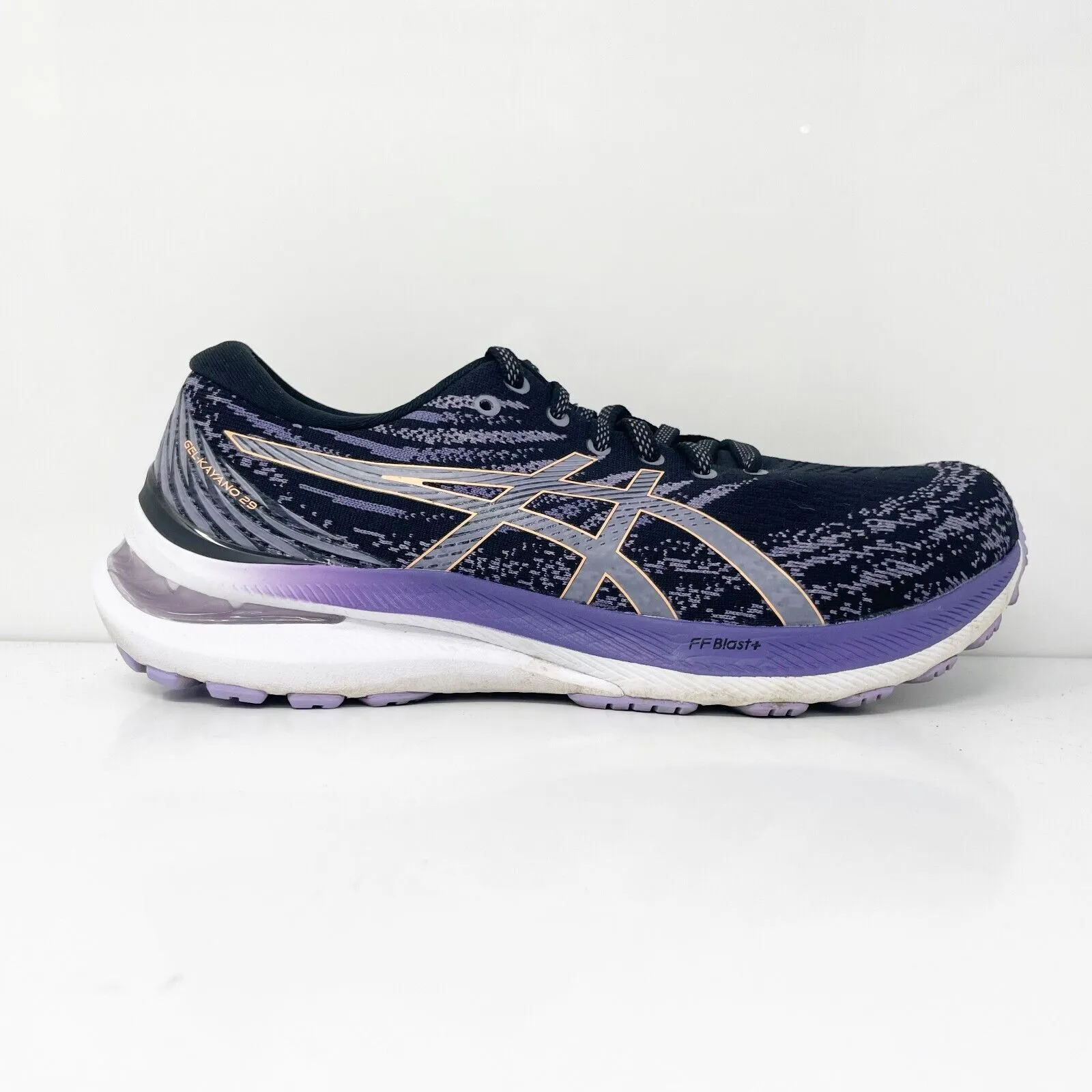 Asics Womens Gel Kayano 29 1012B272 Black Running Shoes Sneakers Size 9.5