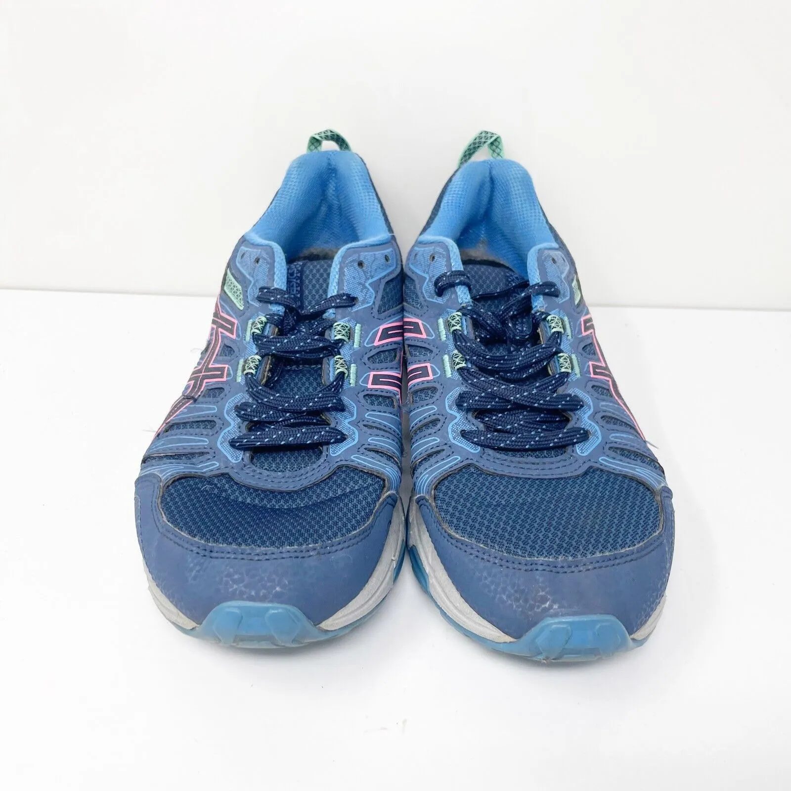 Asics Womens Gel Venture 7 1012A476 Blue Running Shoes Sneakers Size 8.5