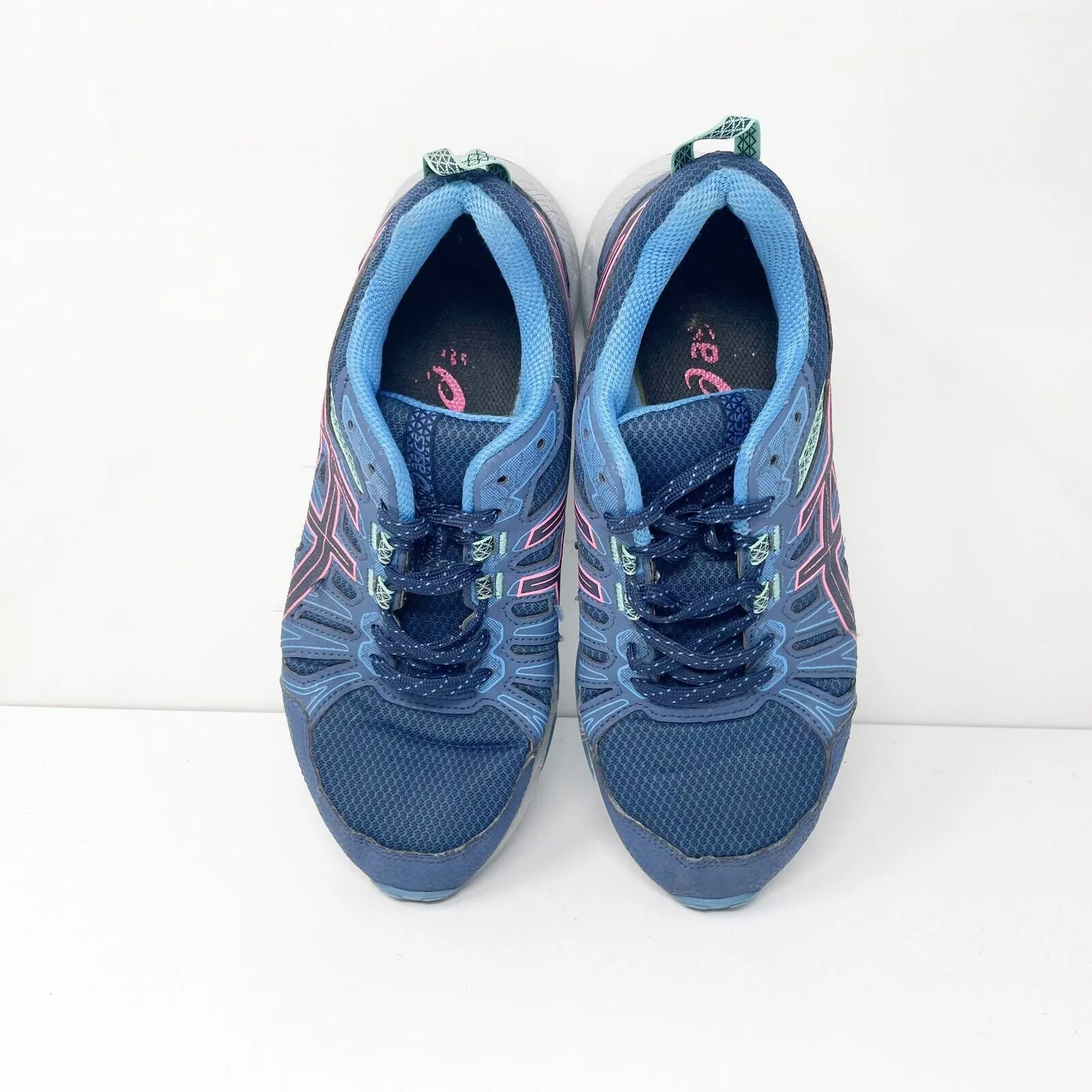 Asics Womens Gel Venture 7 1012A476 Blue Running Shoes Sneakers Size 8.5