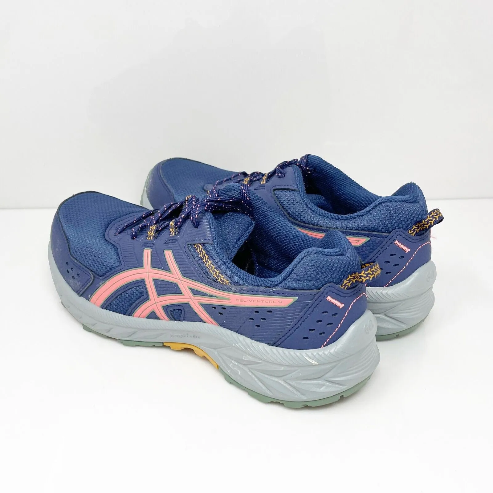 Asics Womens Gel Venture 9 1012B314 Blue Running Shoes Sneakers Size 8 W