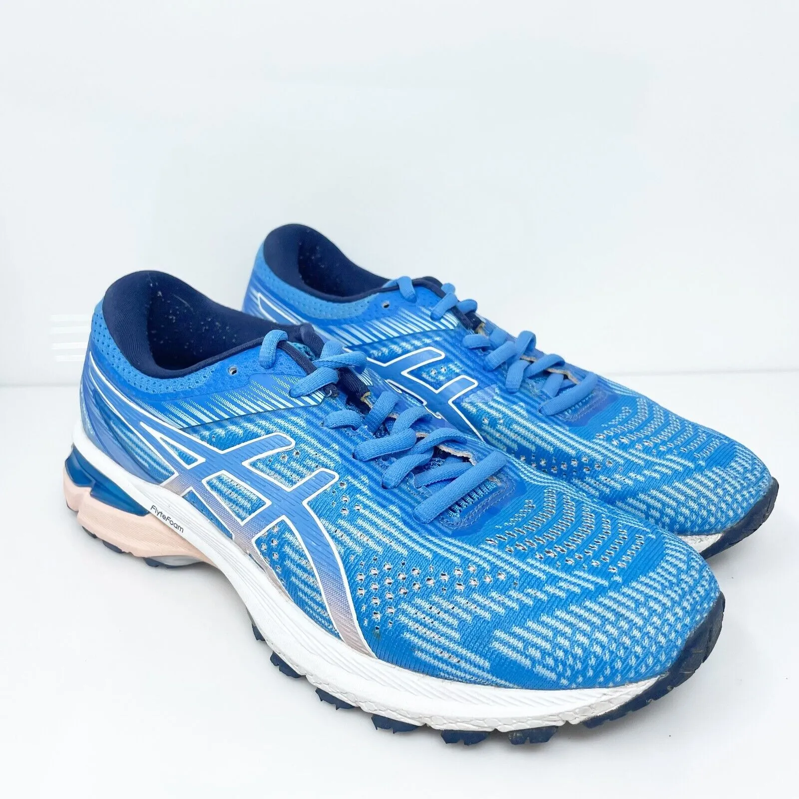 Asics Womens GT 2000 8 1012A591 Blue Running Shoes Sneakers Size 7.5