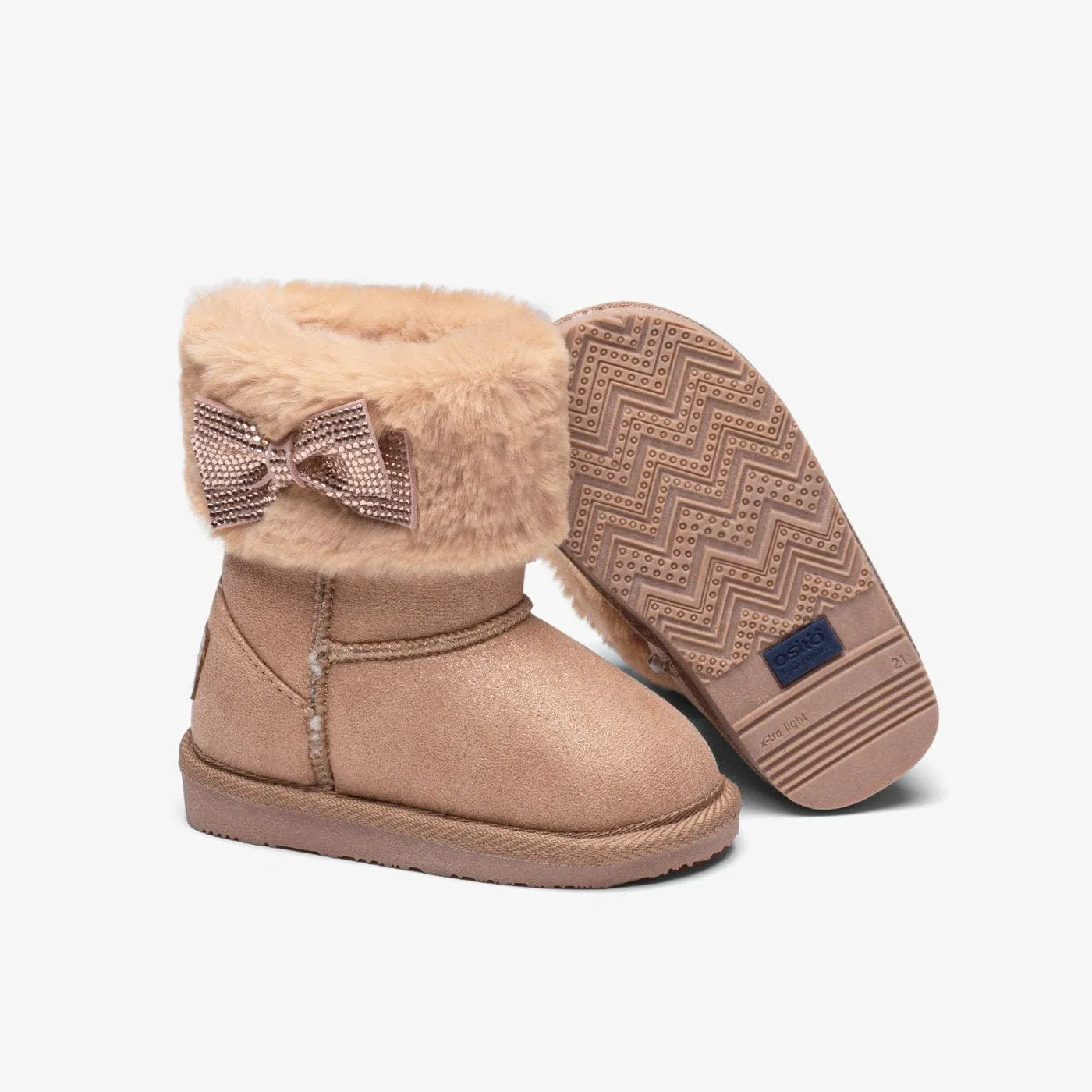 Baby's Magnesium Fur Australian Boots