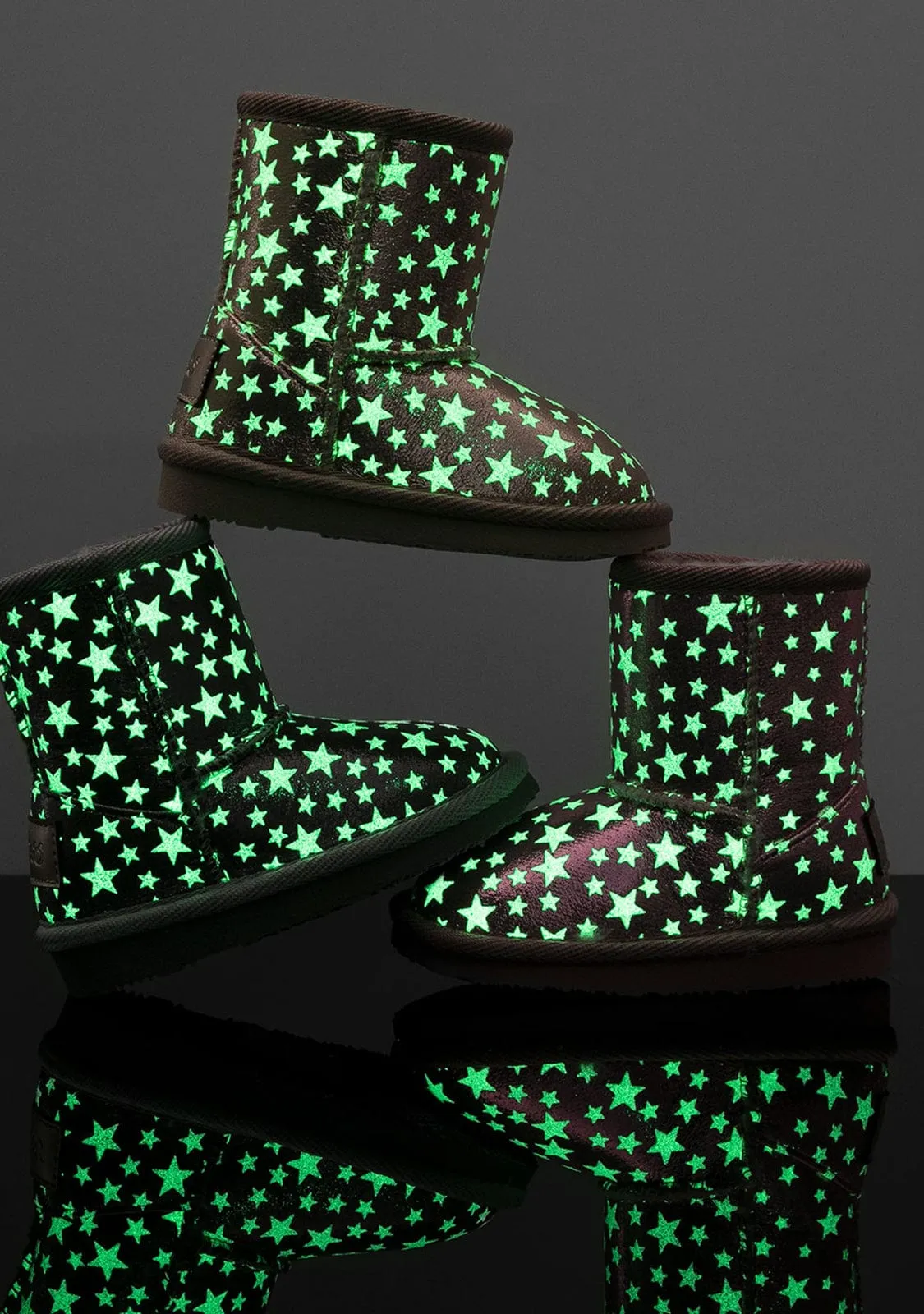 Baby's Magnesium Glows in the Dark Australian Boots