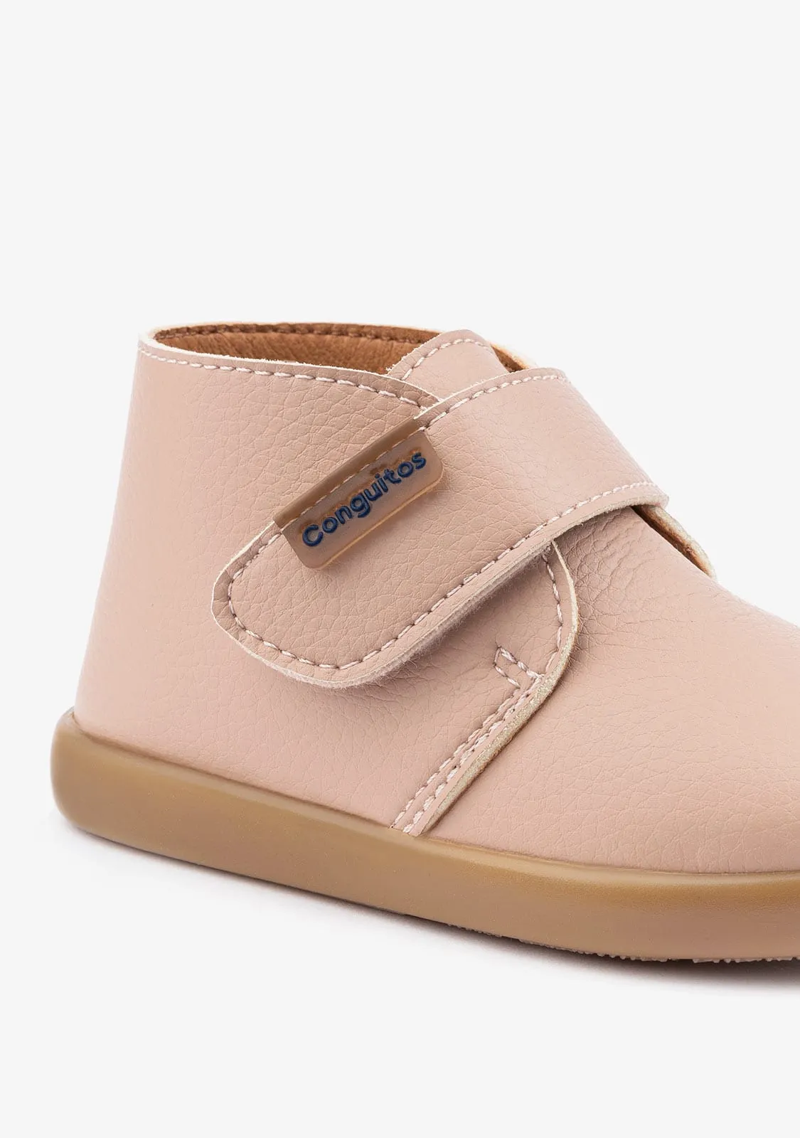 Baby's Pink First Steps Ankle Boots