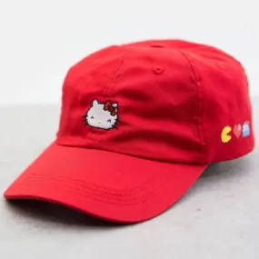 BAIT x Sanrio x Pac-Man Hello Kitty Hat (red)