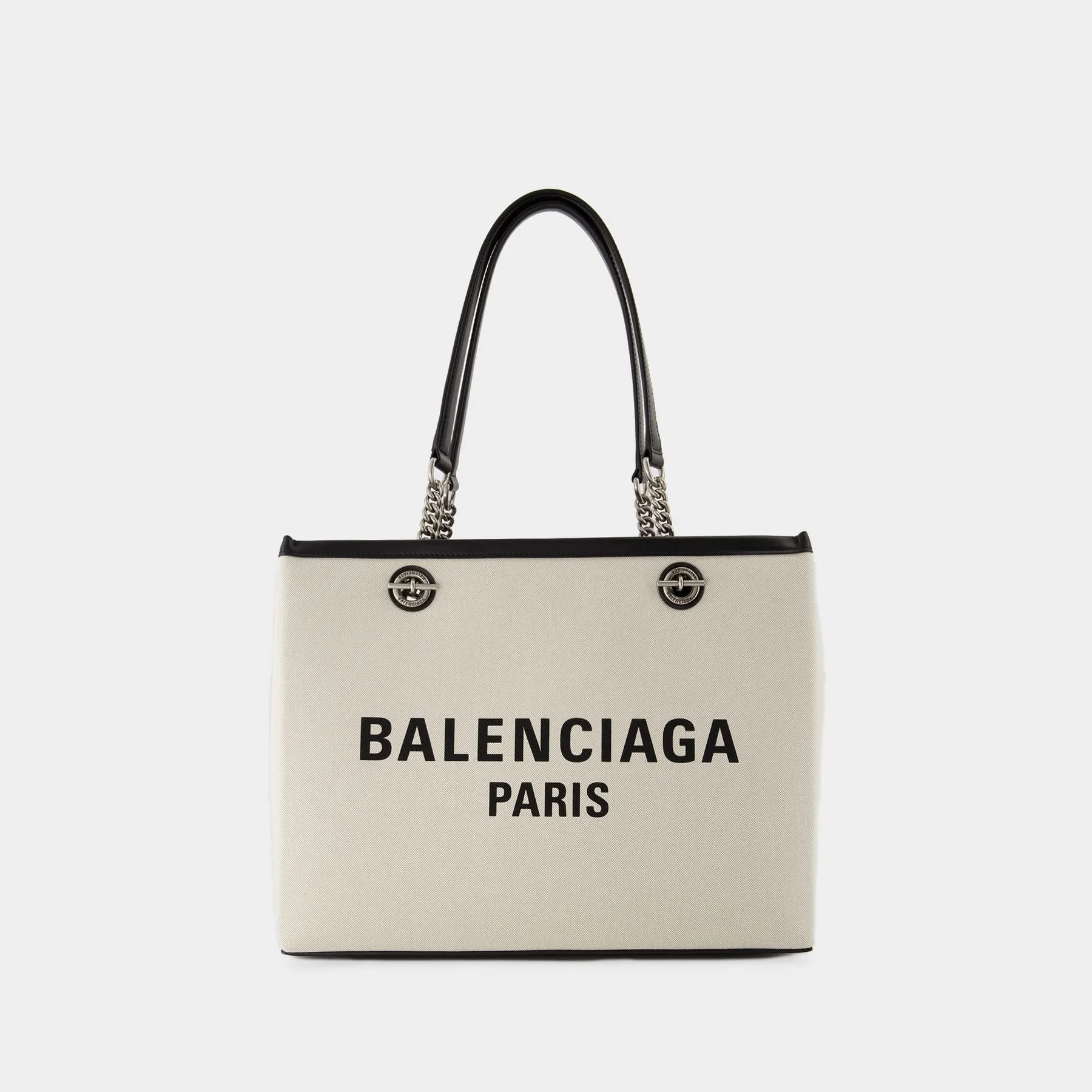 Balenciaga  Duty Free Tote Bag M - Balenciaga - Cotton - Beige