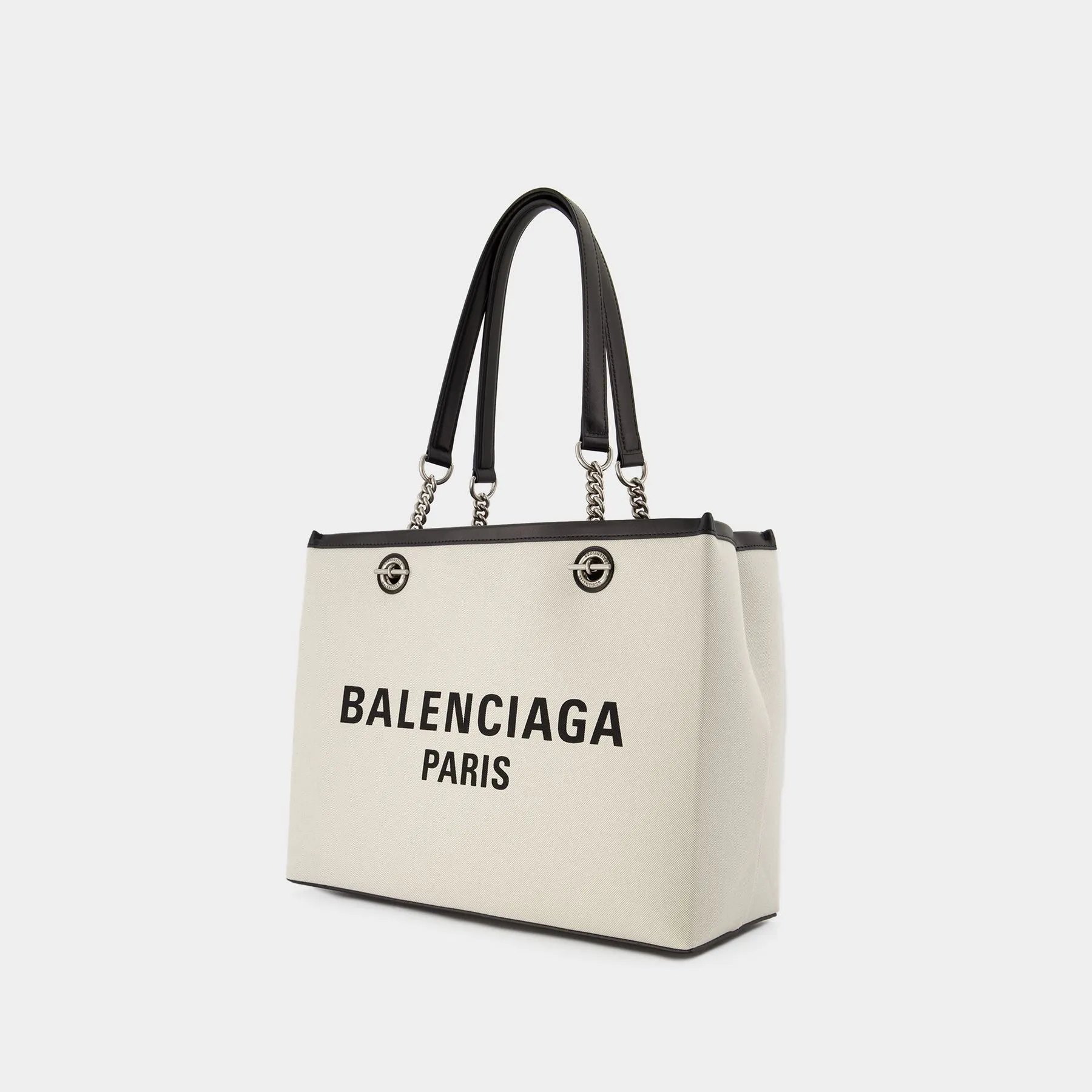 Balenciaga  Duty Free Tote Bag M - Balenciaga - Cotton - Beige