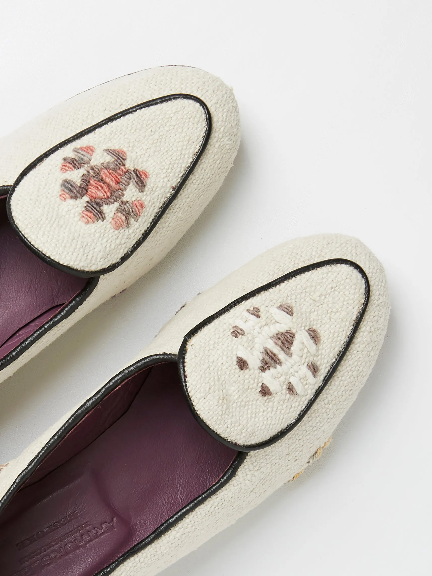 Belgian Loafers in Antique Kilim