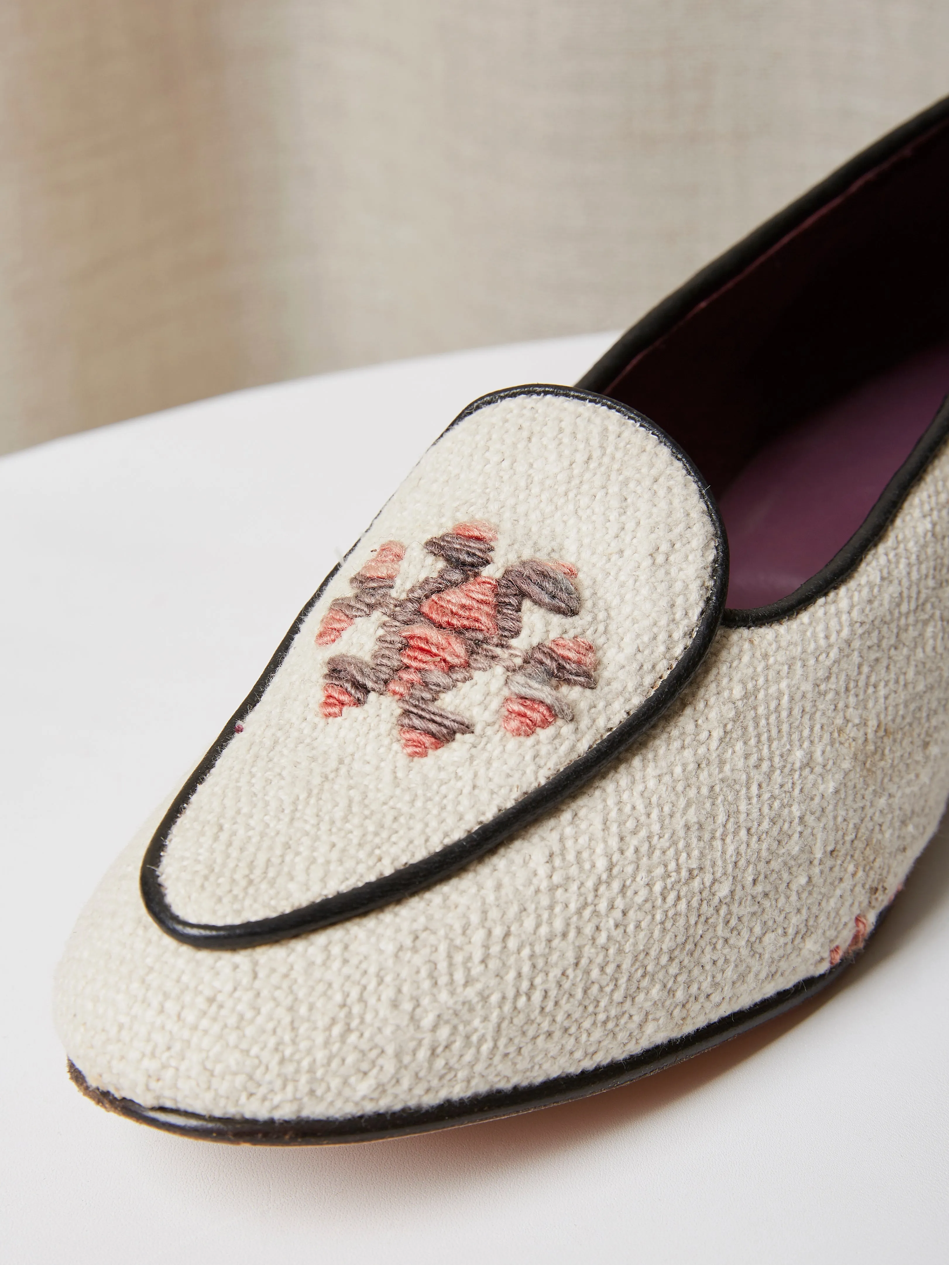 Belgian Loafers in Antique Kilim