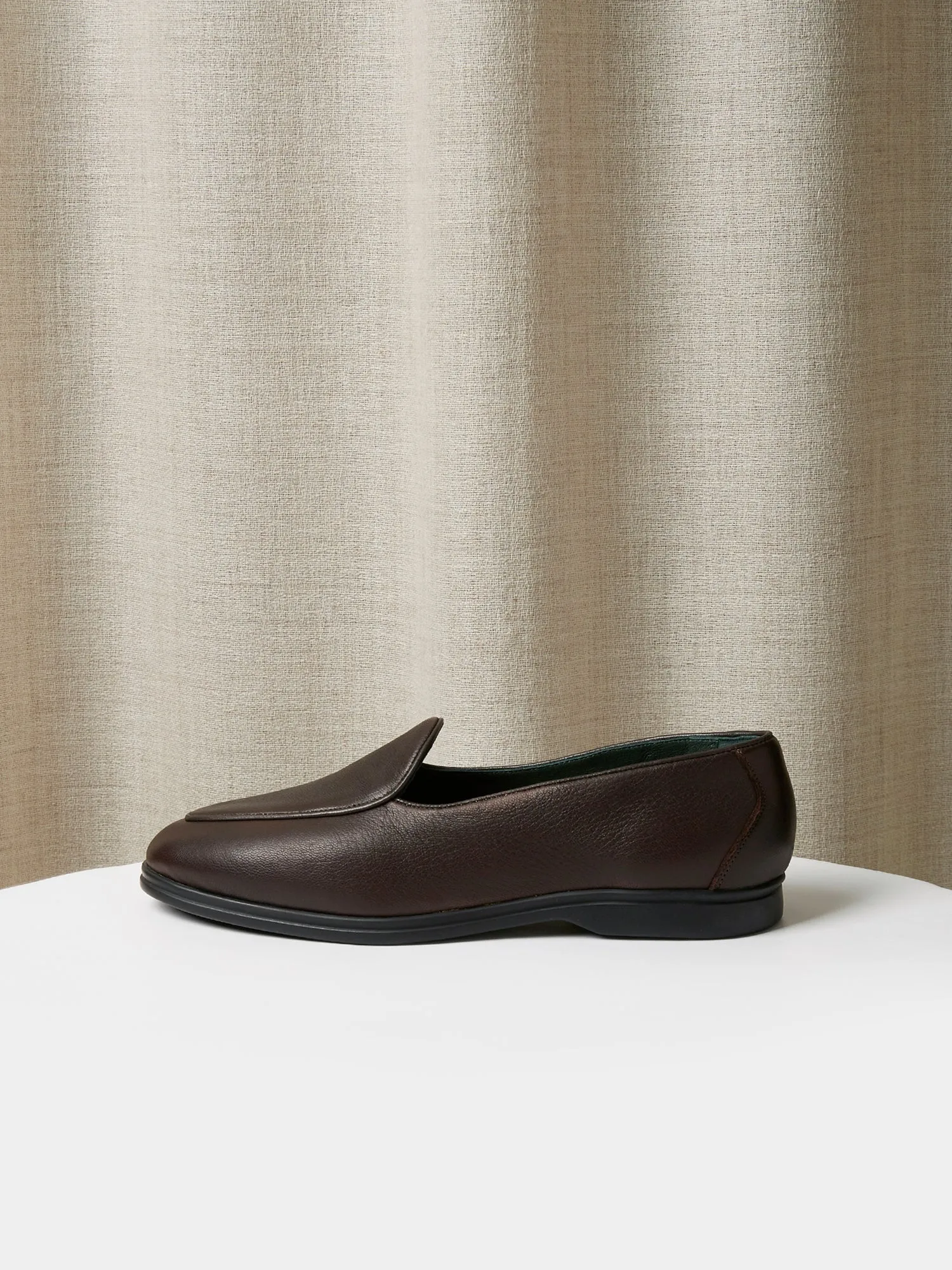 Belgian Loafers in Brown Deer