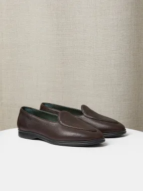 Belgian Loafers in Brown Deer