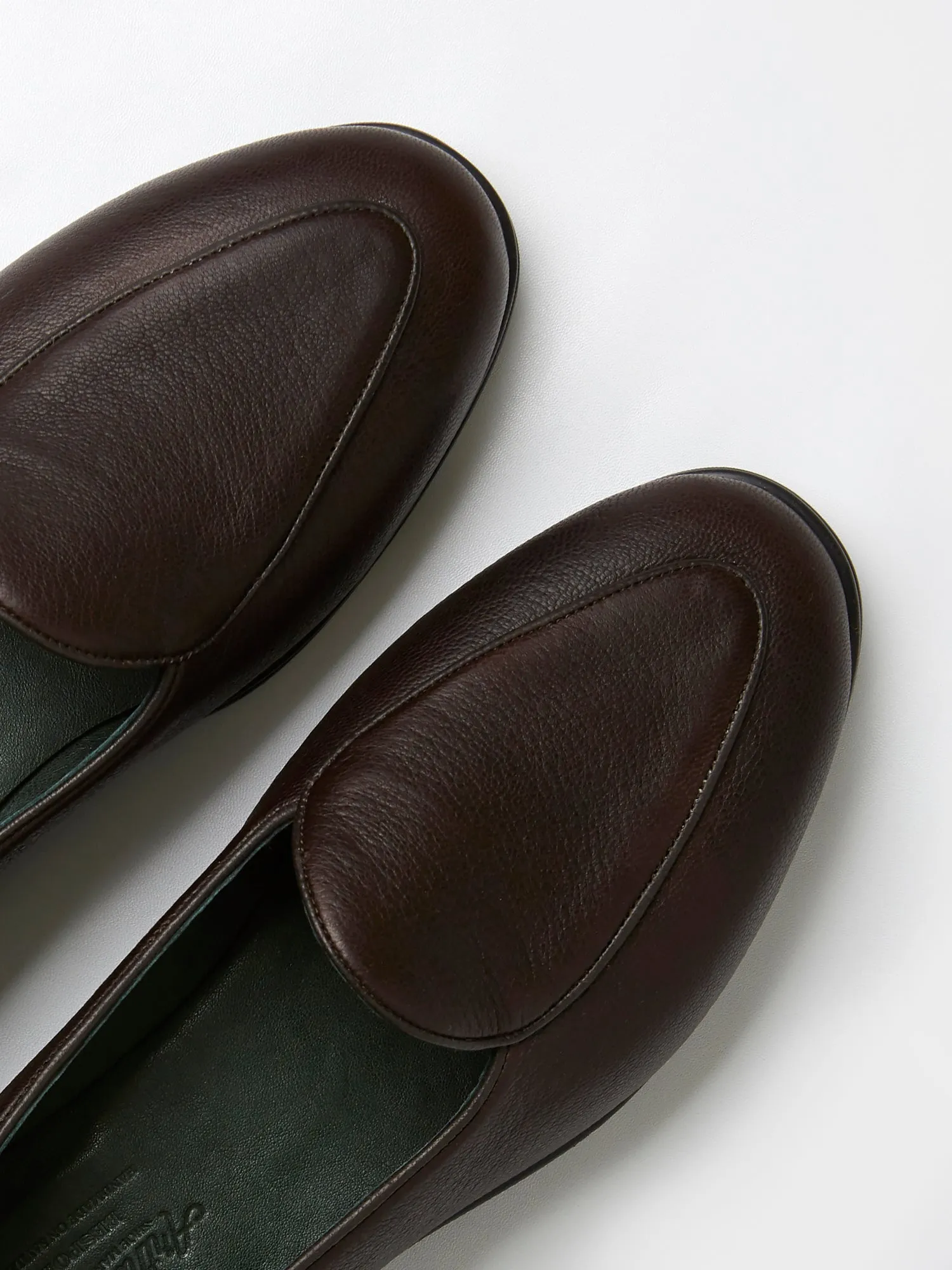 Belgian Loafers in Brown Deer