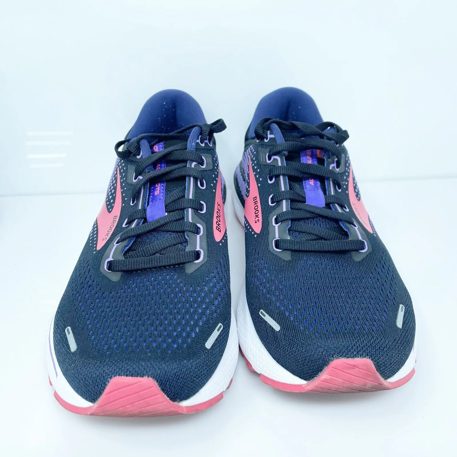 Brooks Womens Adrenaline GTS 22 1203531B080 Blue Running Shoes Sneakers Size 10B