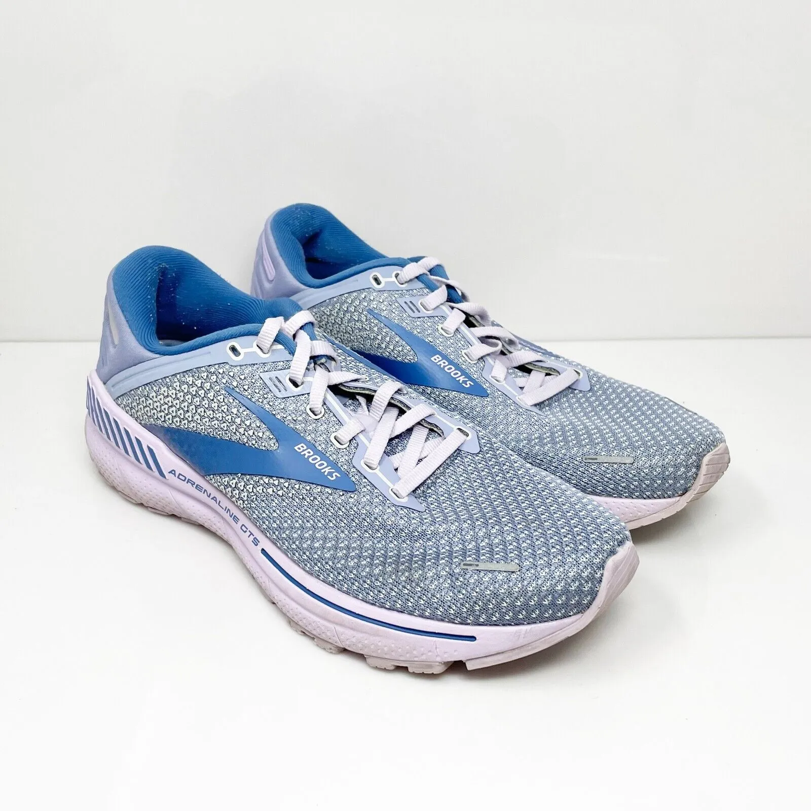 Brooks Womens Adrenaline GTS 22 1203531B589 Blue Running Shoes Sneakers 10 B