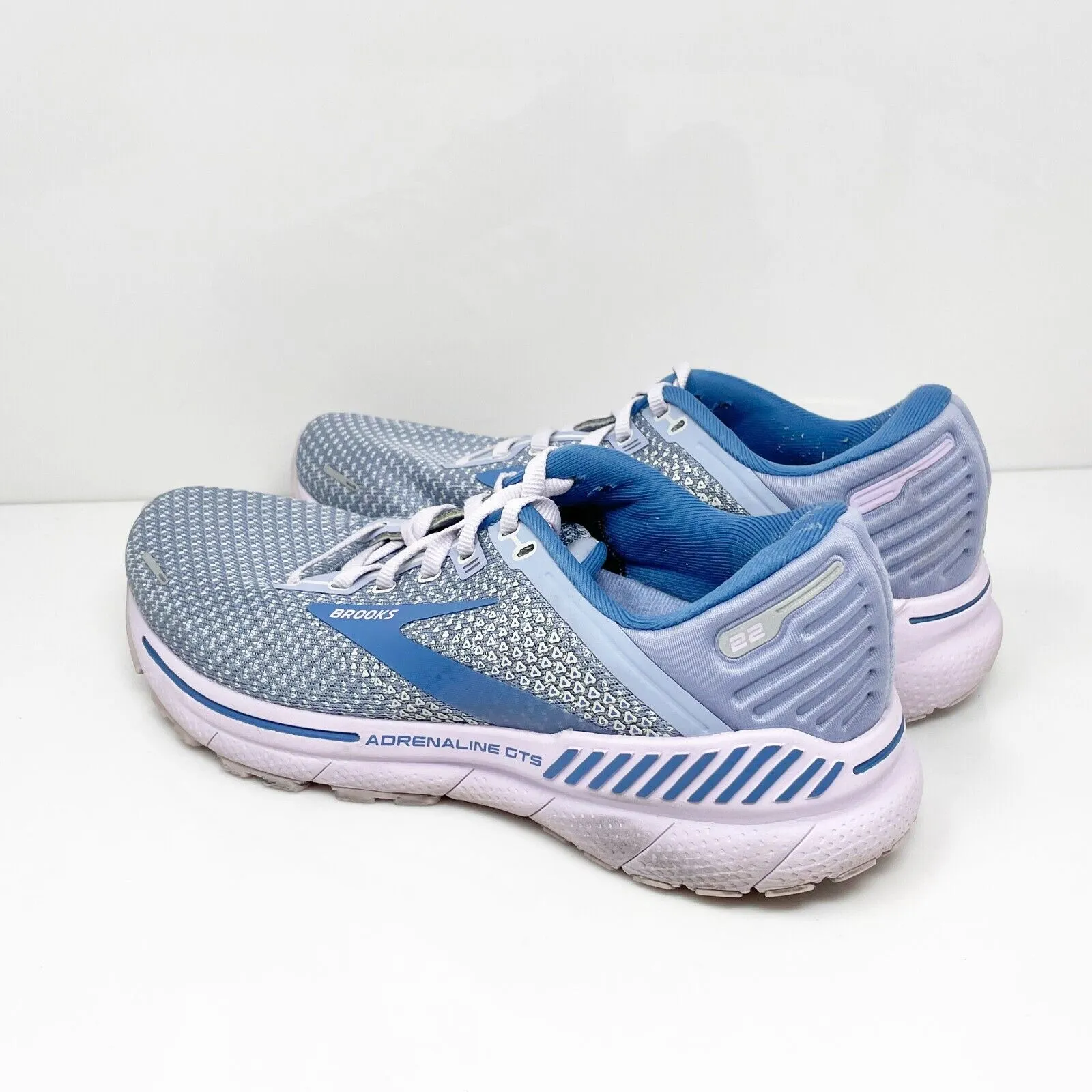 Brooks Womens Adrenaline GTS 22 1203531B589 Blue Running Shoes Sneakers 10 B