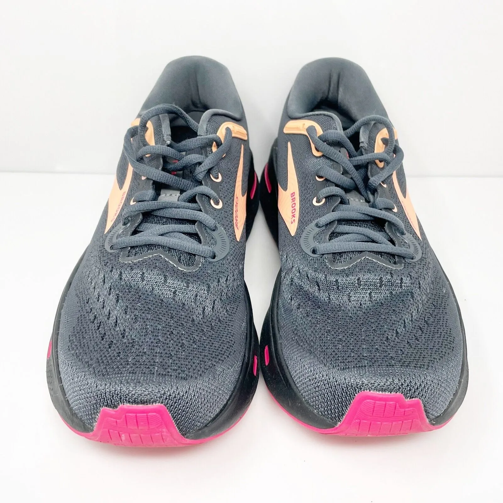 Brooks Womens Ghost Max 1203951B049 Black Running Shoes Sneakers Size 10.5 B