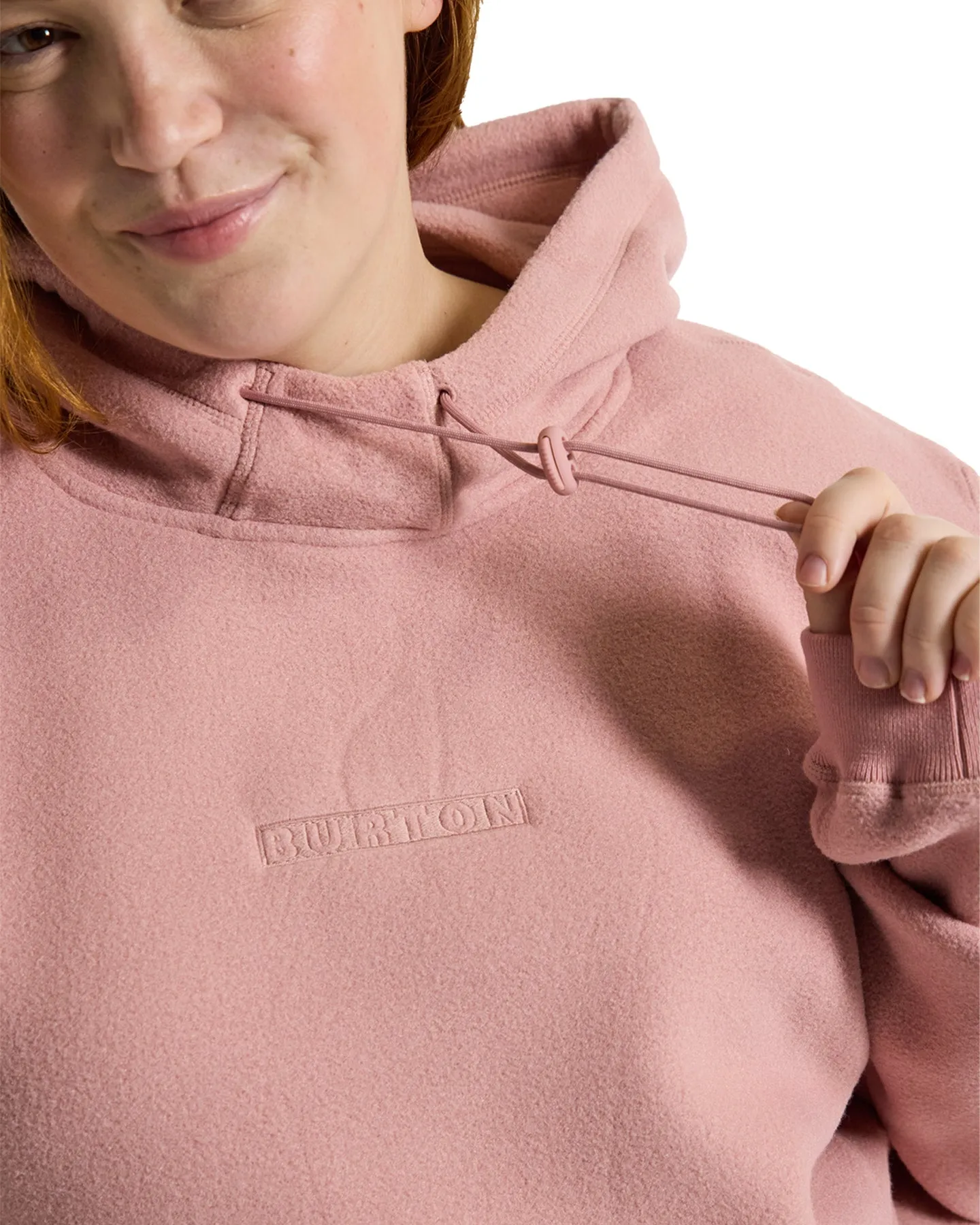 Burton Cinder Hooded Pullover - Powder Blush