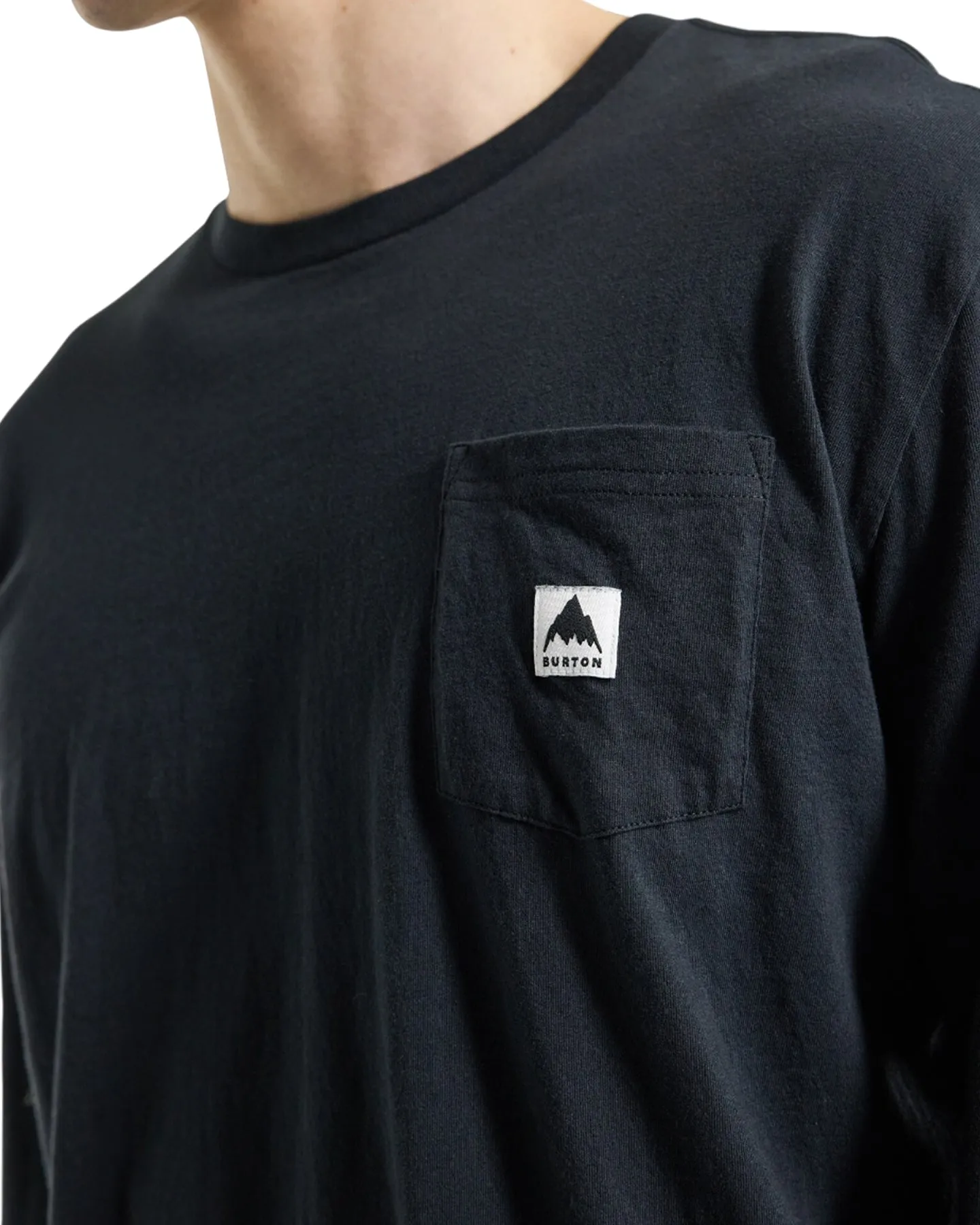 Burton Colfax Long Sleeve T-Shirt - True Black