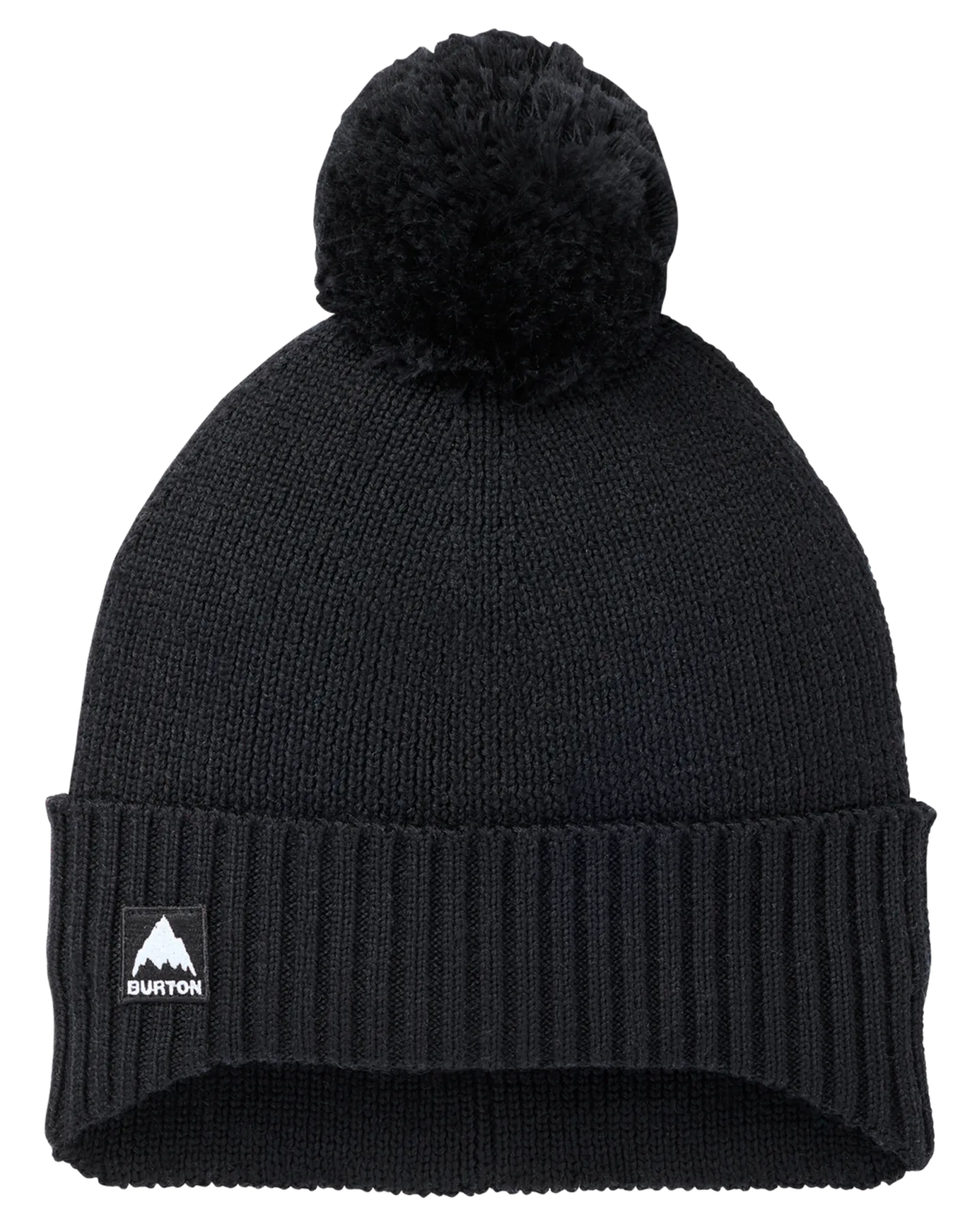 Burton Fleece-Lined Earflap Beanie - True Black | Shop Headwear at Trojan Wake Ski Snow & Snow Skiers Warehouse