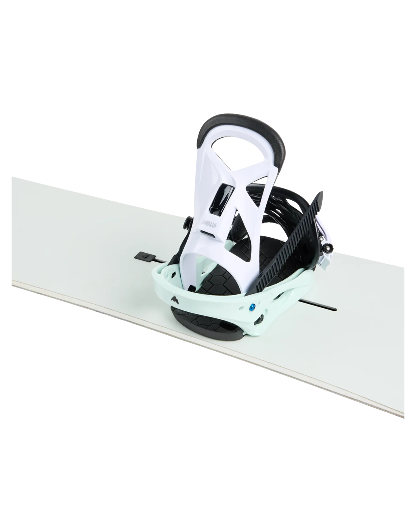 Burton Kids' Smalls Re:Flex Snowboard Bindings - Neo-Mint/White - 2024 | Shop Snowboard Bindings at Trojan Wake Ski Snow &am