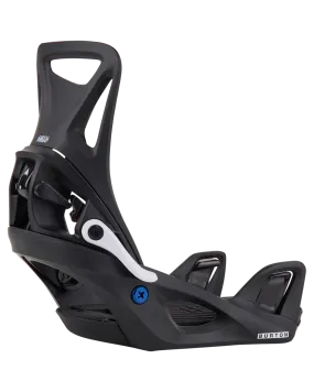 Burton Kids' Step On® Re:Flex Snowboard Bindings - Black | Shop Snowboard Bindings at Trojan Wake Ski Snow & Snow Skiers