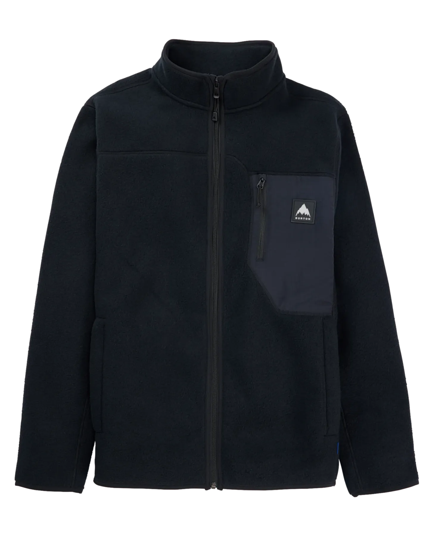 Burton Men's Cinder Full-Zip Fleece - True Black