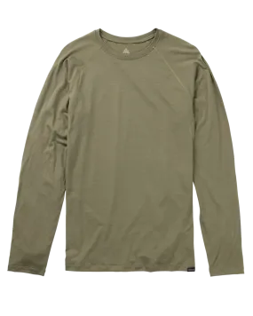 Burton Men's Phayse Merino Crewneck Fleece - Forest Moss | Shop Shirts & Tops at Trojan Wake Ski Snow & Snow Skiers 