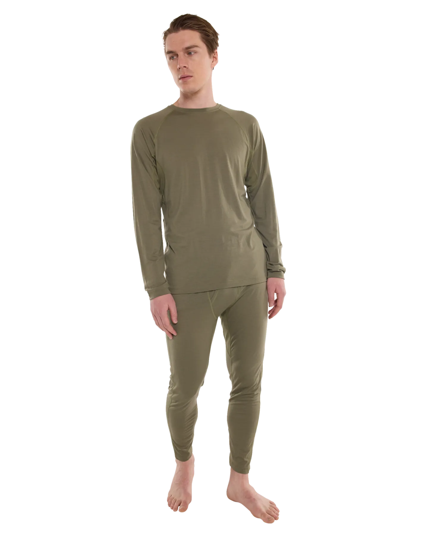 Burton Men's Phayse Merino Crewneck Fleece - Forest Moss | Shop Shirts & Tops at Trojan Wake Ski Snow & Snow Skiers 