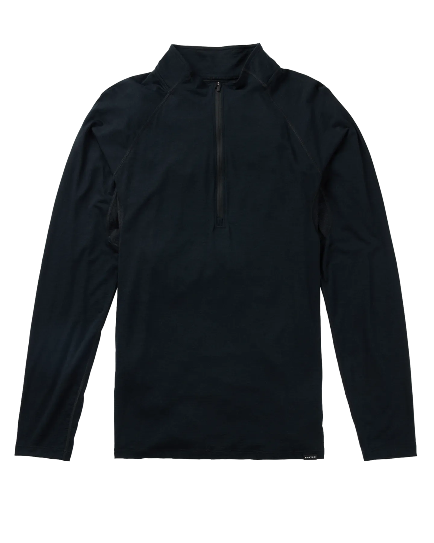 Burton Men's Phayse Merino Quarter Zip Fleece - True Black | Shop Shirts & Tops at Trojan Wake Ski Snow & Snow Skier