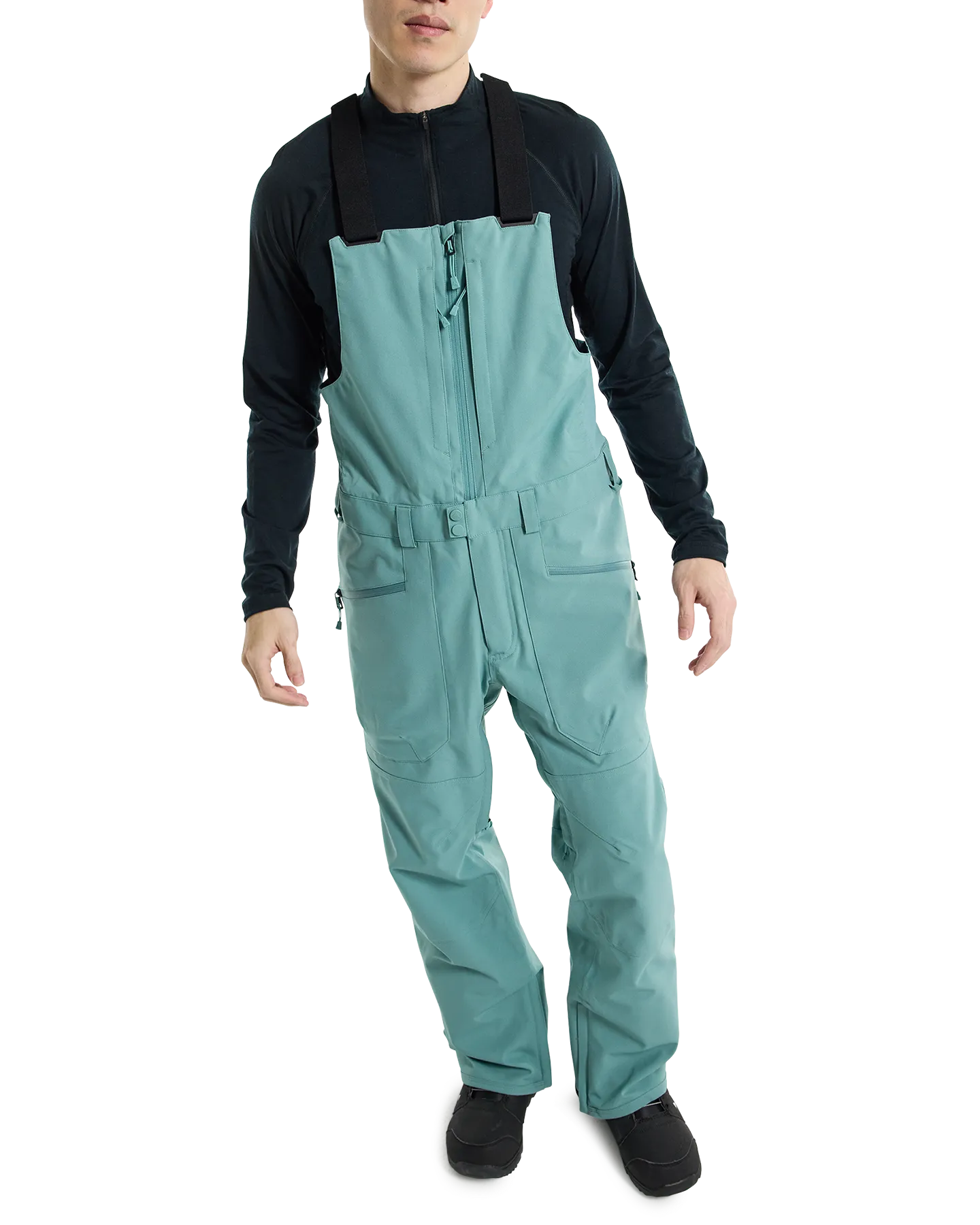 Burton Men's Reserve 2L Bib Pants - Rock Lichen