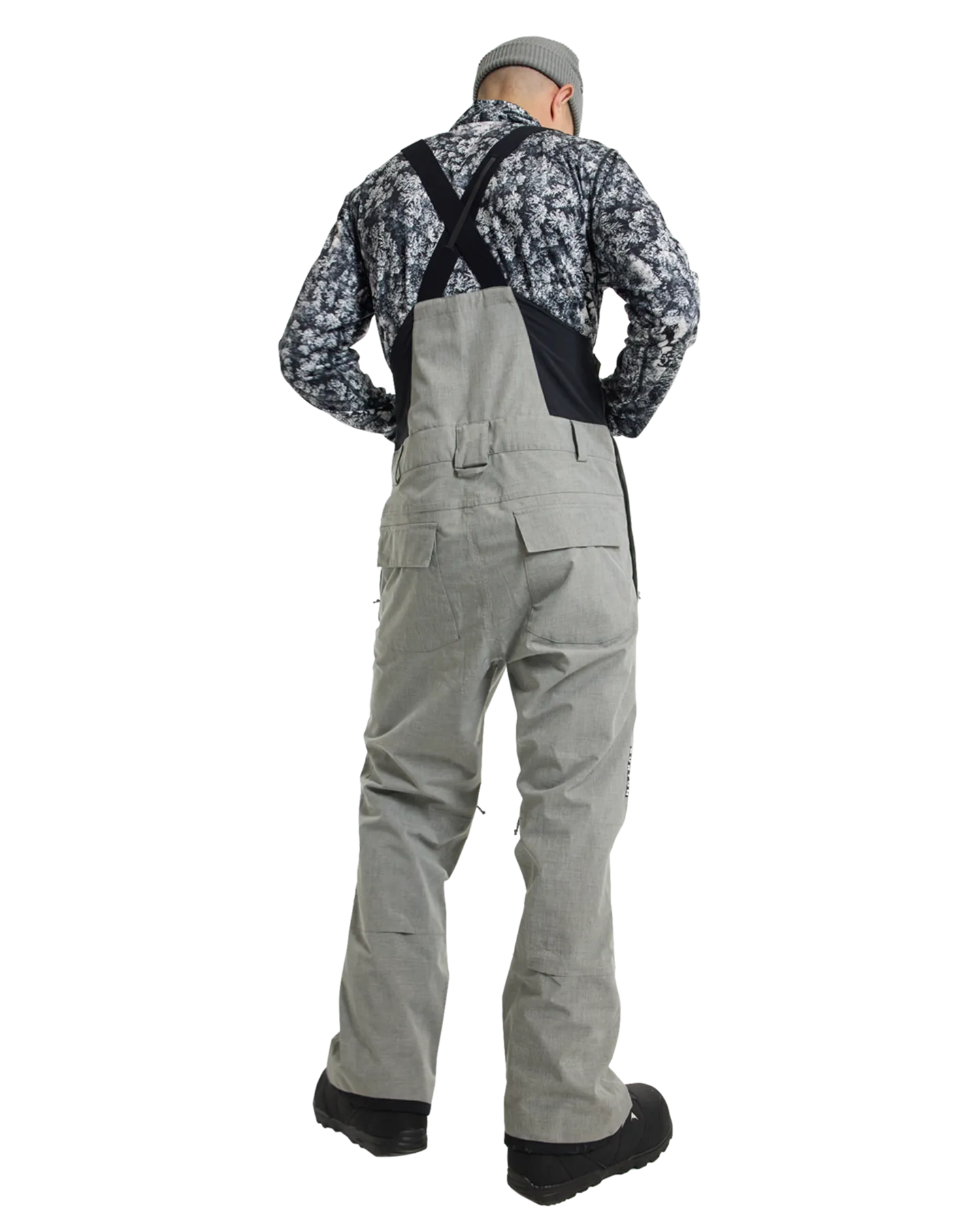 Burton Men's Snowdial 2L Bib Snow Pants - Sharkskin | Shop Snow Pants & Suits at Trojan Wake Ski Snow & Snow Skiers 