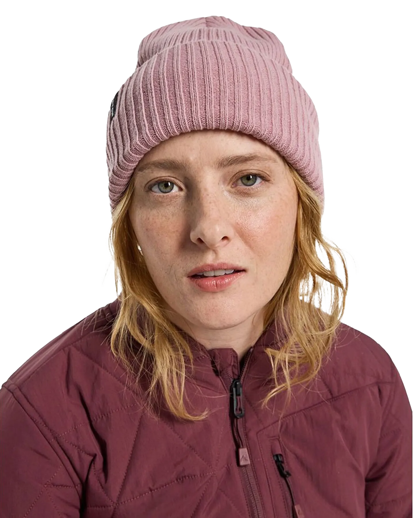 Burton Recycled Rib Beanie - Powder Blush