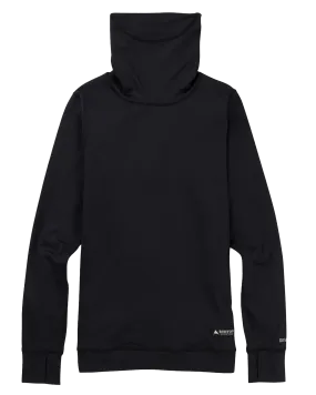 Burton Women's Midweight Base Layer Long Neck Shirt - True Black | Shop Long Johns at Trojan Wake Ski Snow & Snow Skiers