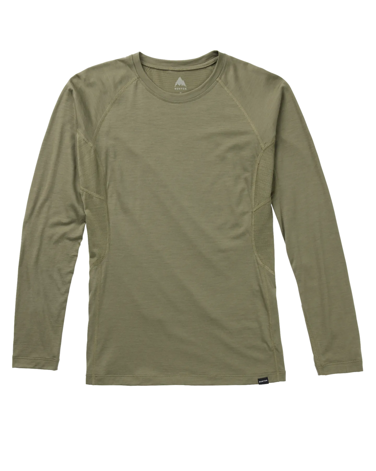 Burton Women's Phayse Merino Base Layer Crewneck - Forest Moss | Shop Shirts & Tops at Trojan Wake Ski Snow & Snow S