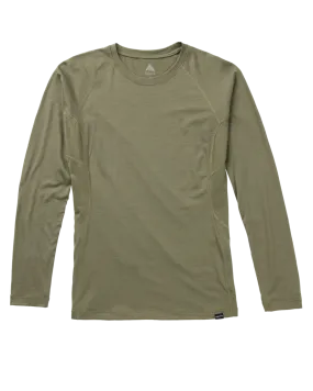 Burton Women's Phayse Merino Base Layer Crewneck - Forest Moss | Shop Shirts & Tops at Trojan Wake Ski Snow & Snow S