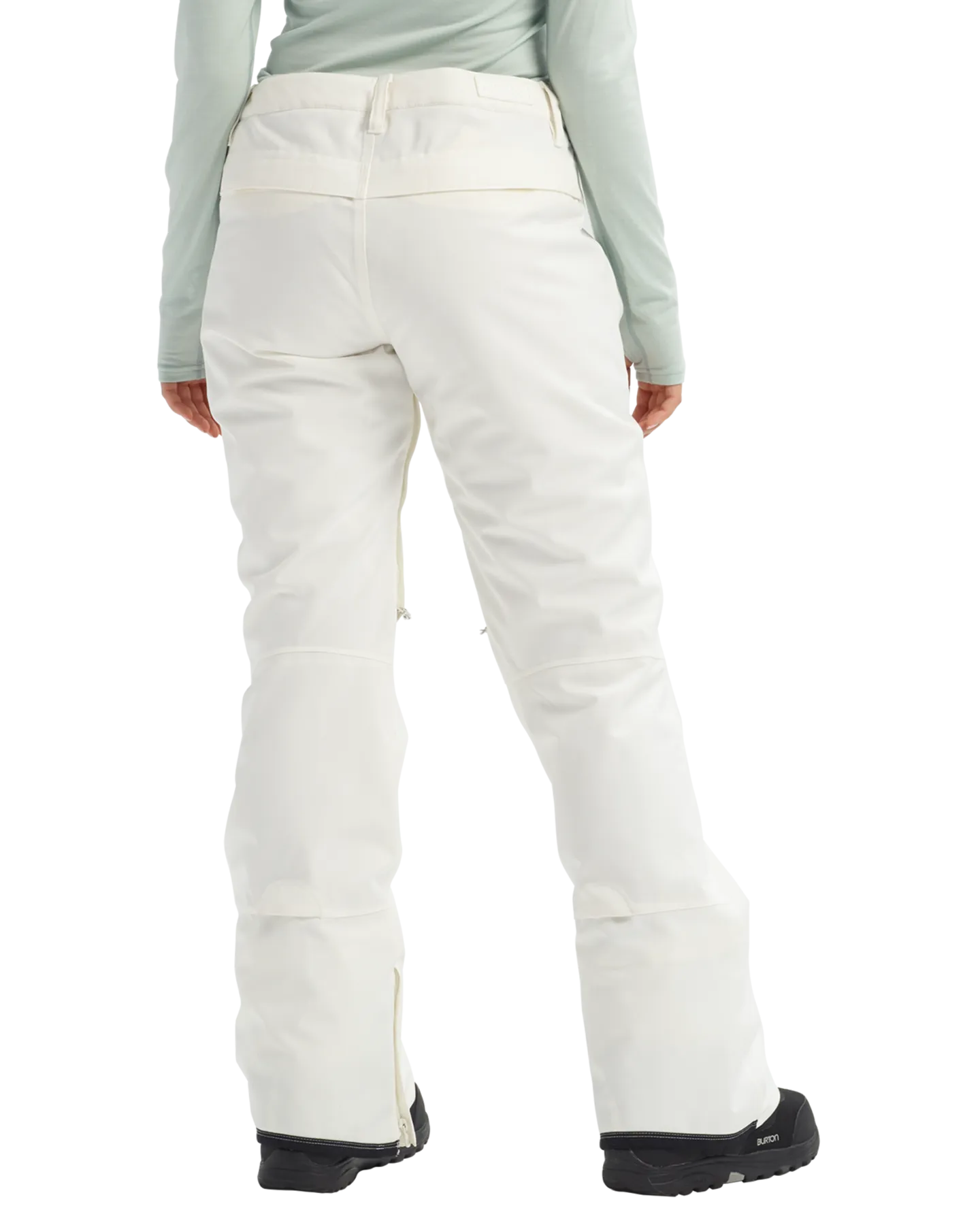 Burton Women's Society Snow Pants - Stout White | Shop Snow Pants & Suits at Trojan Wake Ski Snow & Snow Skiers Ware