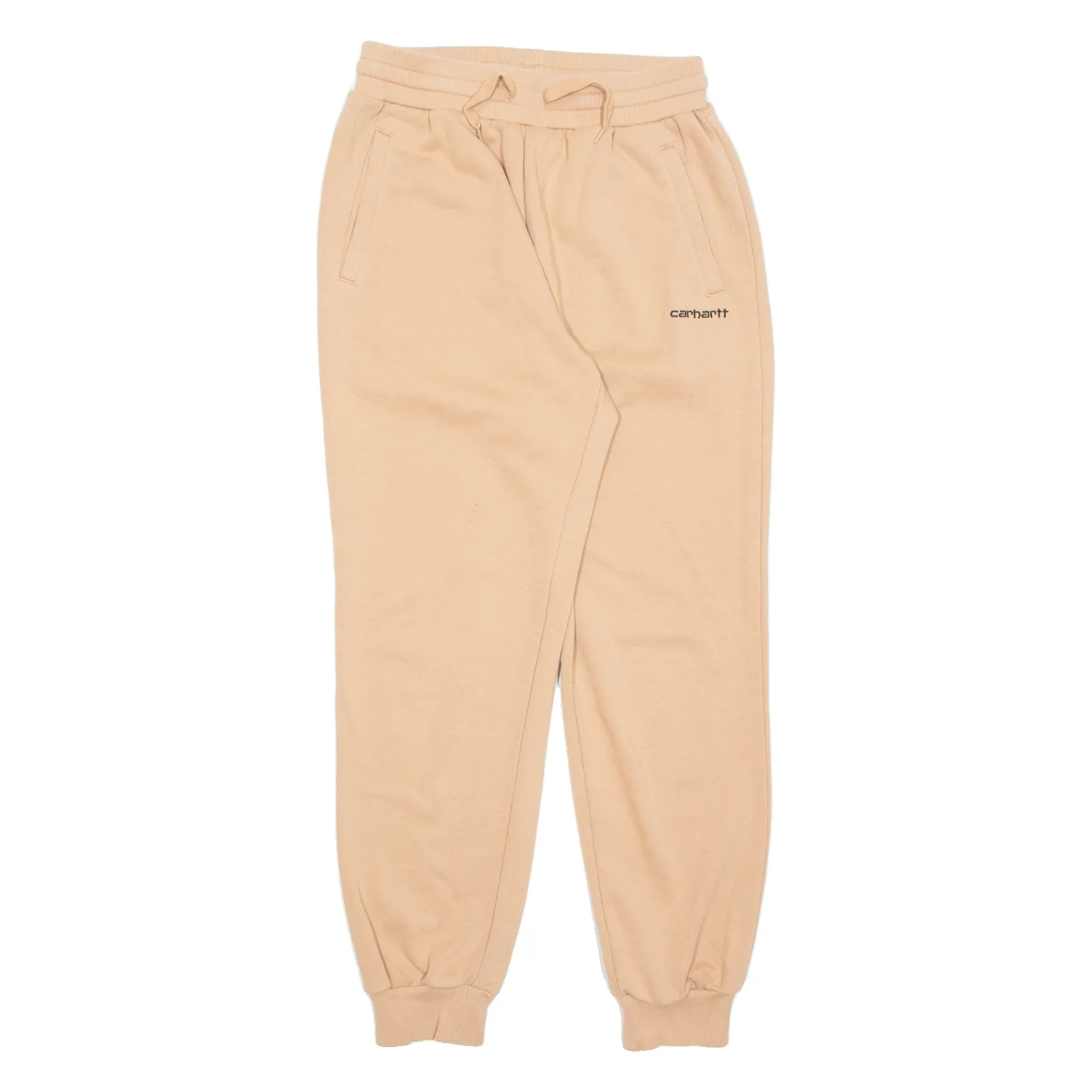 CARHARTT Womens Joggers Brown Tapered S W26 L28