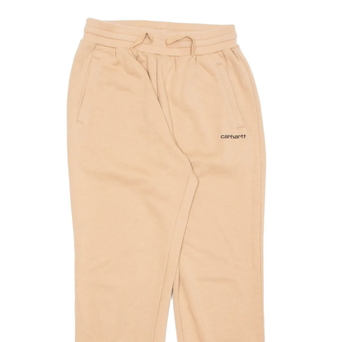 CARHARTT Womens Joggers Brown Tapered S W26 L28