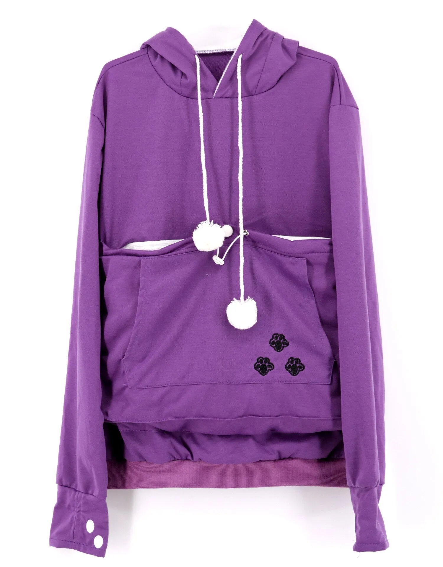 Cat Lovers Hoodie with Cuddle Pouch